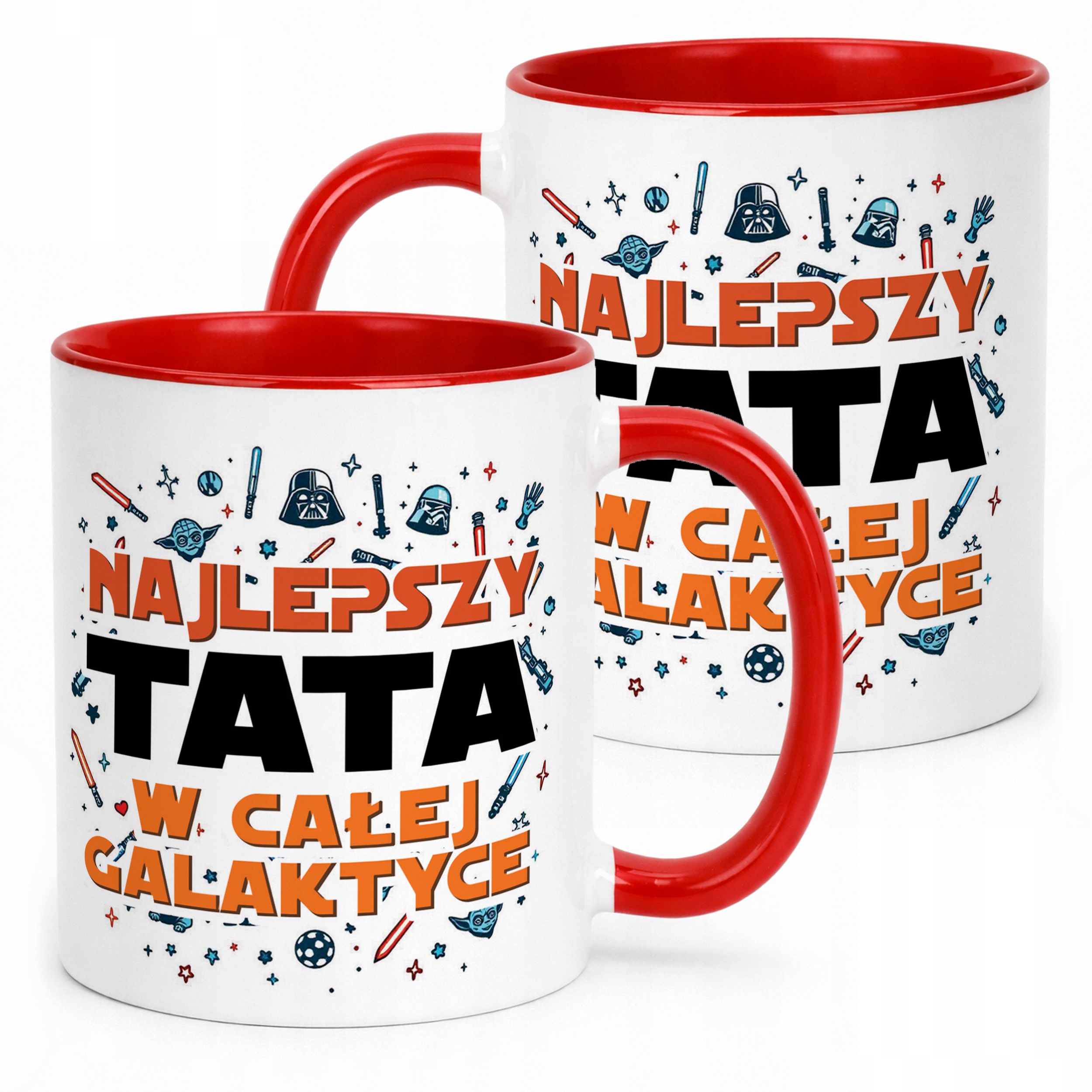 Kubek ceramiczny Dzień Ojca Dla Taty Najlepszy Tata W Całej Galaktyce