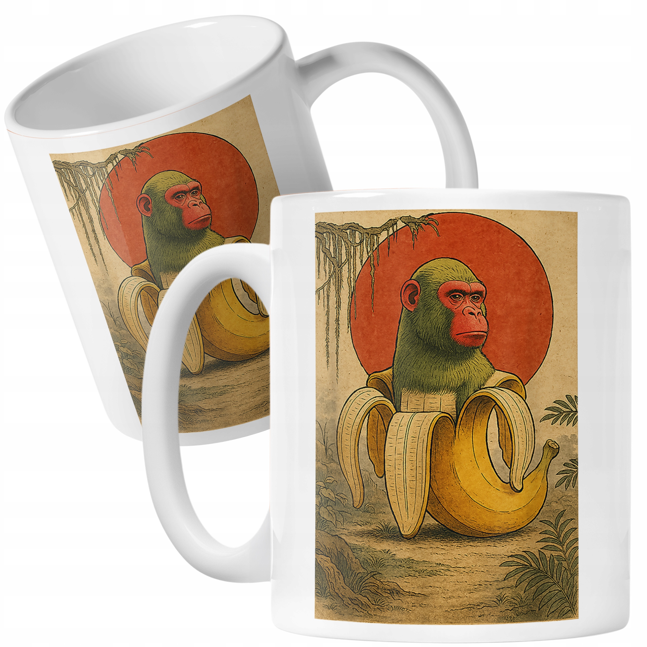 Kubek ceramiczny Chimpanzini Bananini viral tiktok brainrot
