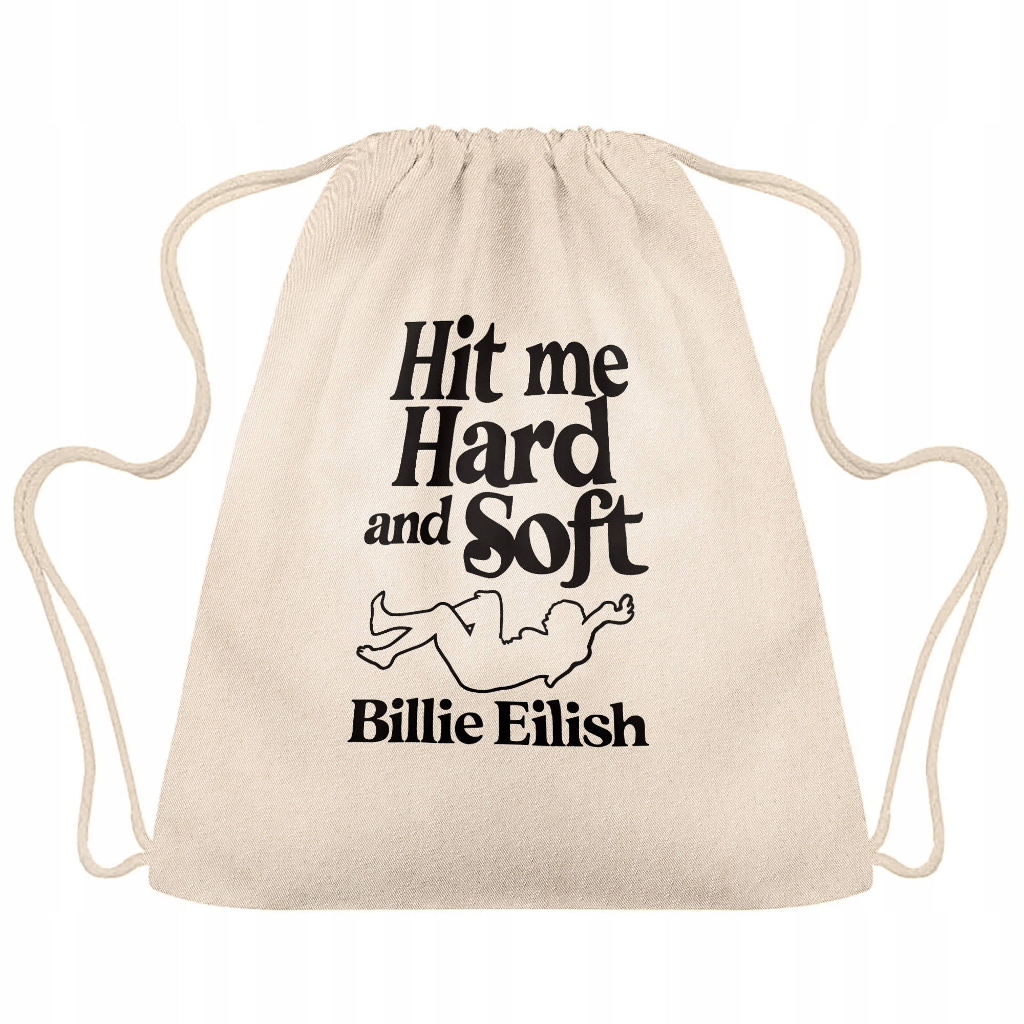 Plecak bawełniany 34×40 Billie Eilish Hit Me Hard And Soft Dla Fanów
