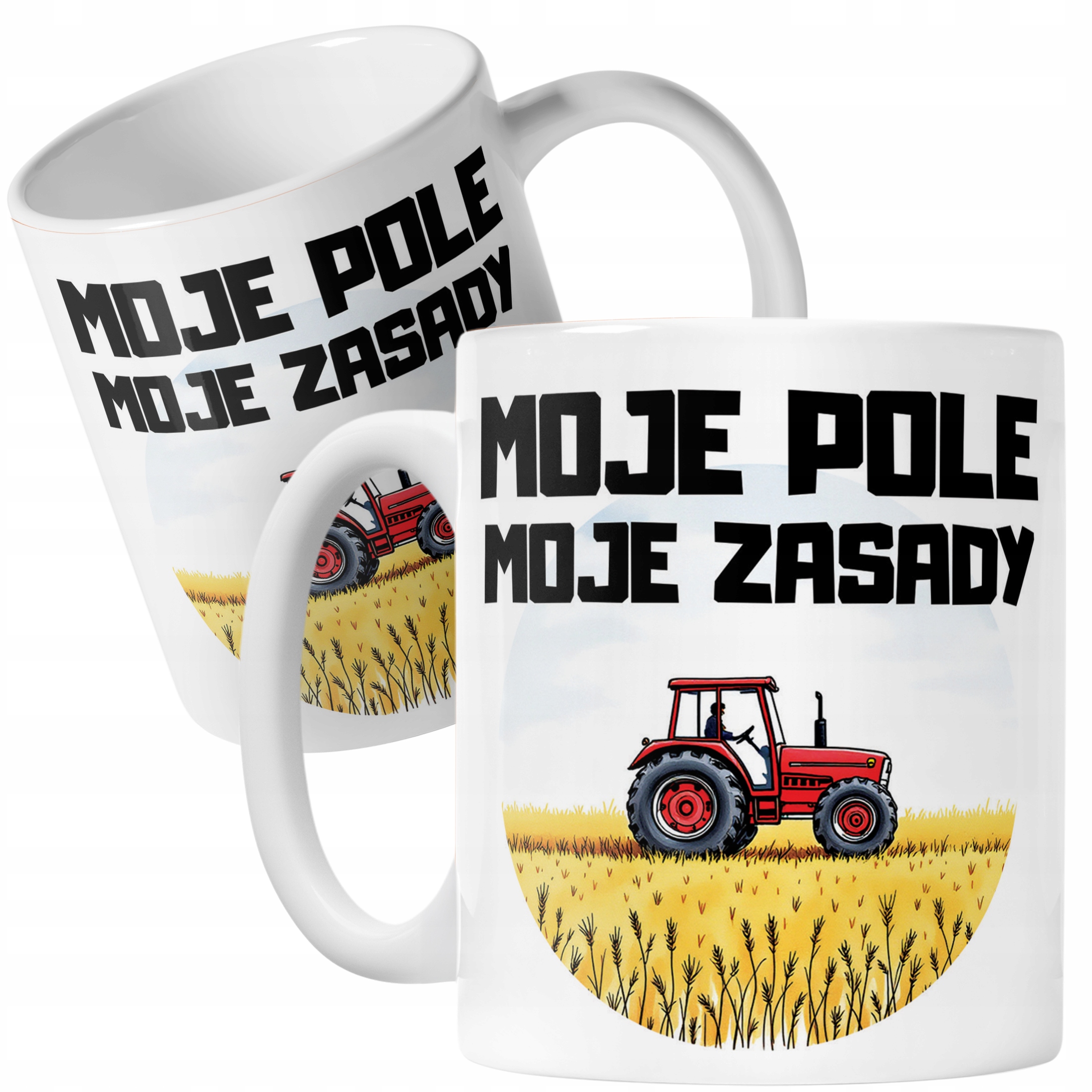 Kubek ceramiczny Rolnik Dla Rolnika Traktor Zabawny Prezent Upominek