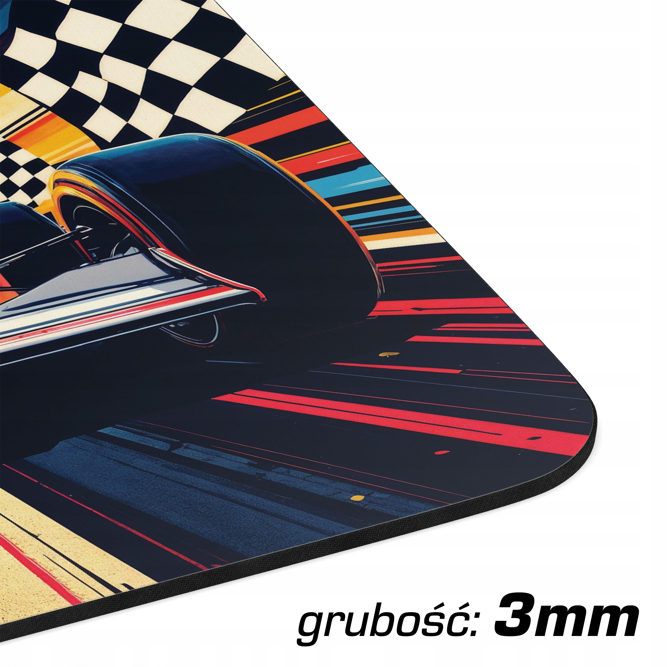 Podkładka pod mysz 22×18 cm Formuła 1 Bolid Motoryzacja Wyścig