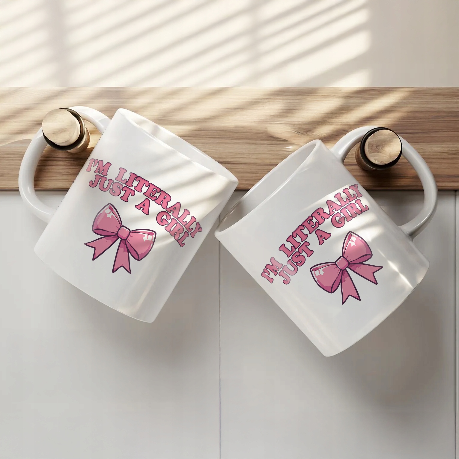 Kubek ceramiczny I’m Just A Girl Dla Dziewczyny Prezent Upominek