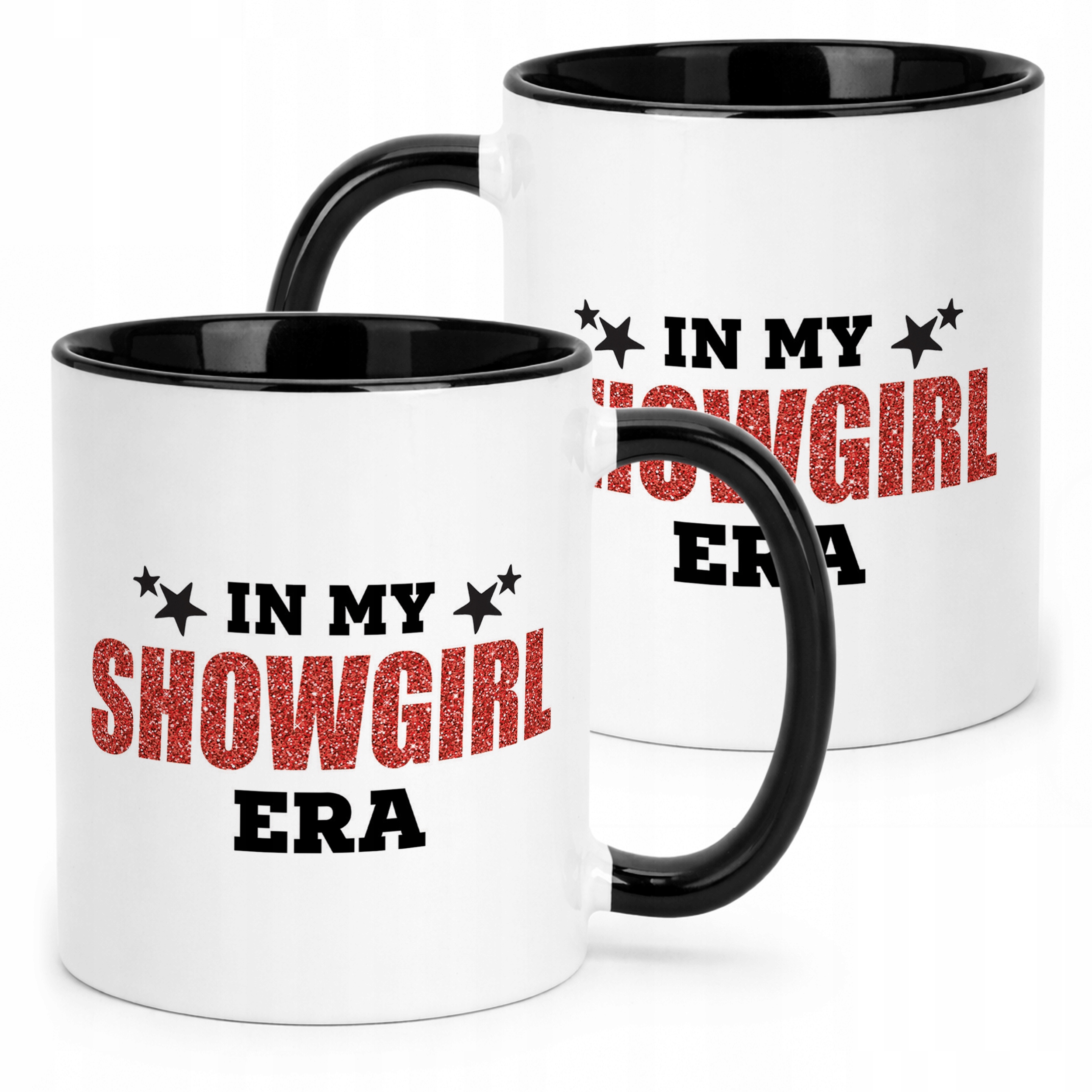 Kubek Czarny Taylor Swift The Life Of A Showgirl Dla Fanów Prezent