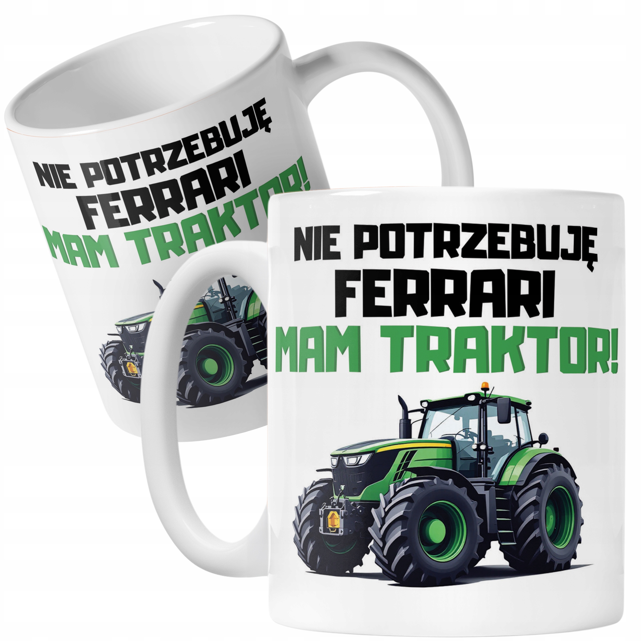 Kubek ceramiczny Rolnik Dla Rolnika Traktor Zabawny Prezent Upominek