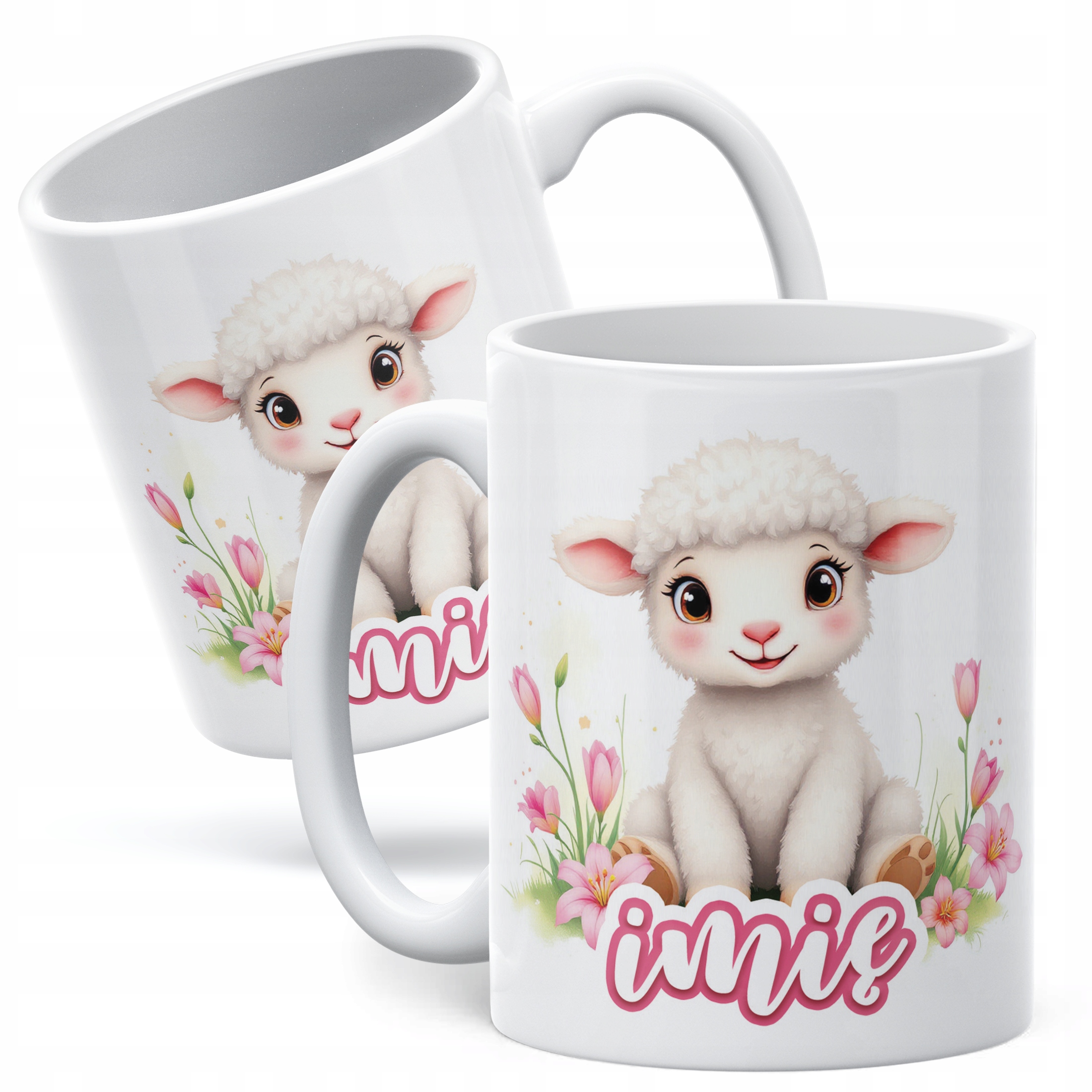 Kubek ceramiczny Wielkanocny Personalizowany Z okazji Świąt Wielkanocnych