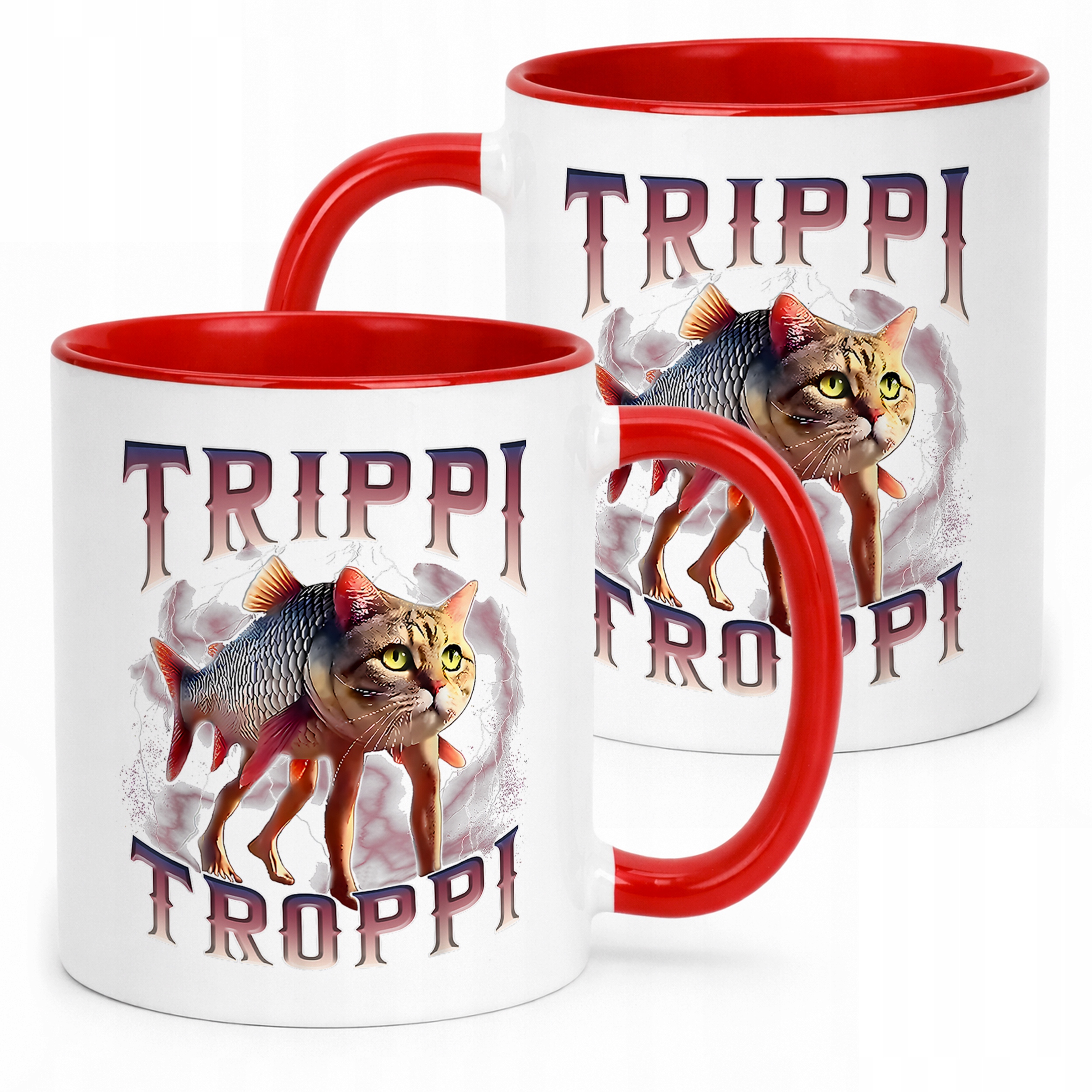 Kubek ceramiczny Trippi Troppi viral tiktok brainrot mem