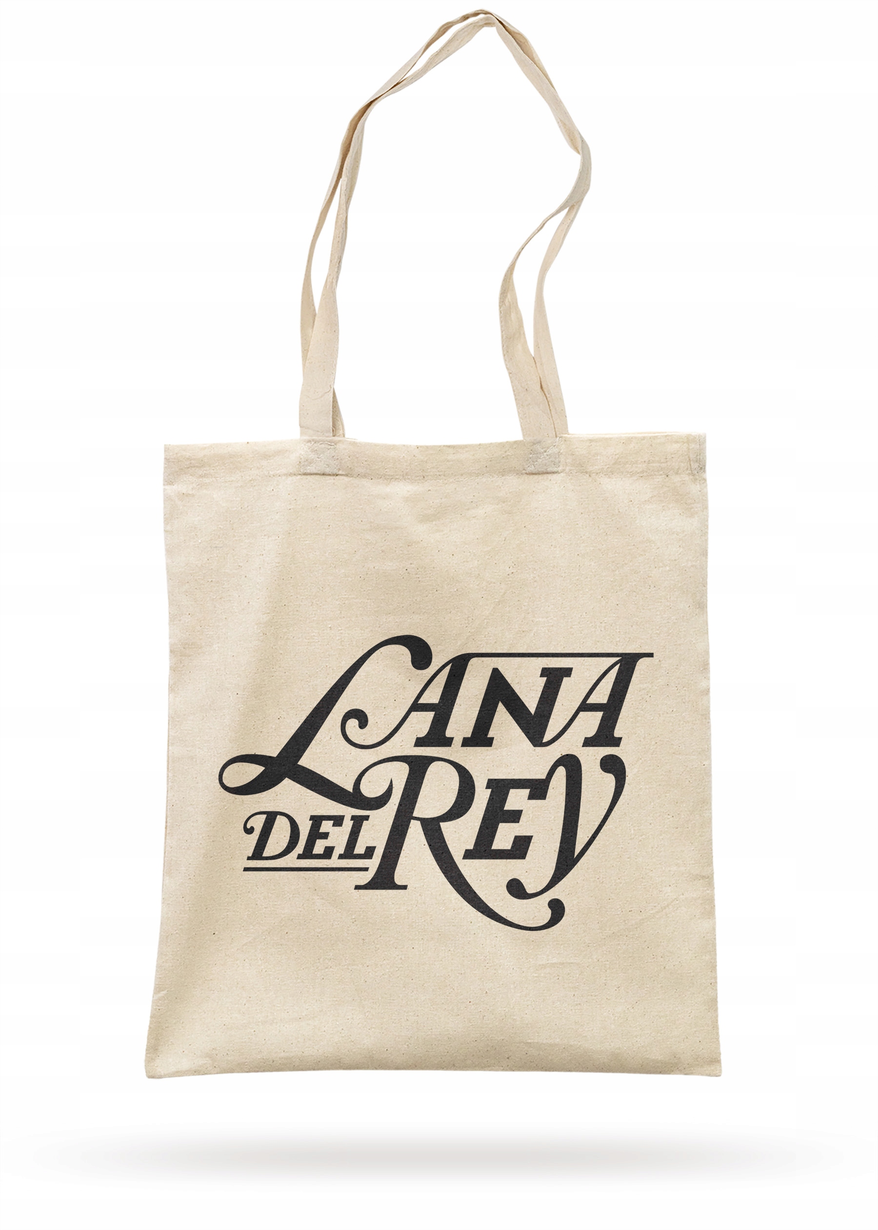 Torba bawełniana z dnem na zakupy 42x38x10 Lana Del Rey