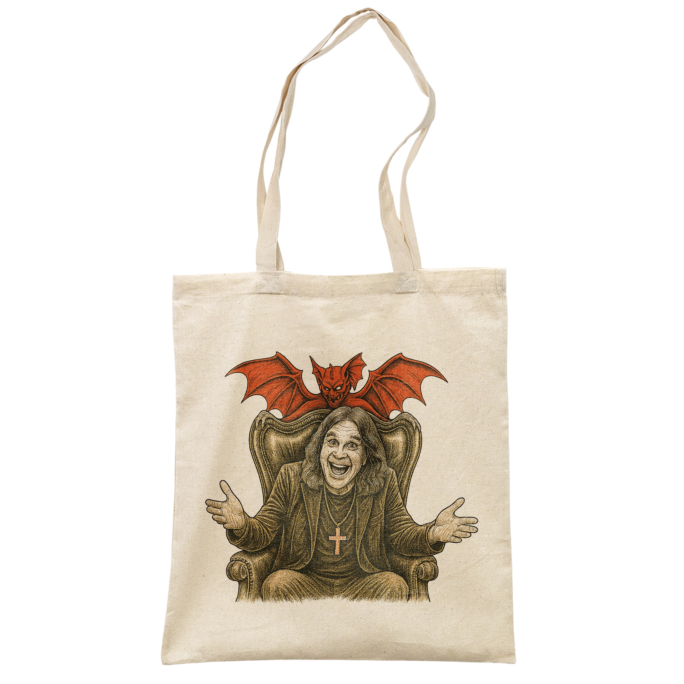 Torba bawełniana na zakupy Ozzy Osbourne Black Sabbath Dla Fanów