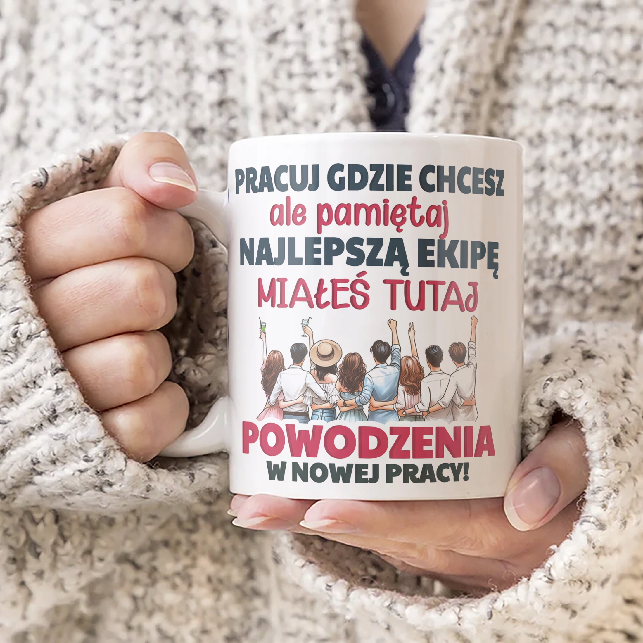 Kubek ceramiczny Pożeganie Odejście z Pracy Dla Kolegi Koleżanki Prezent