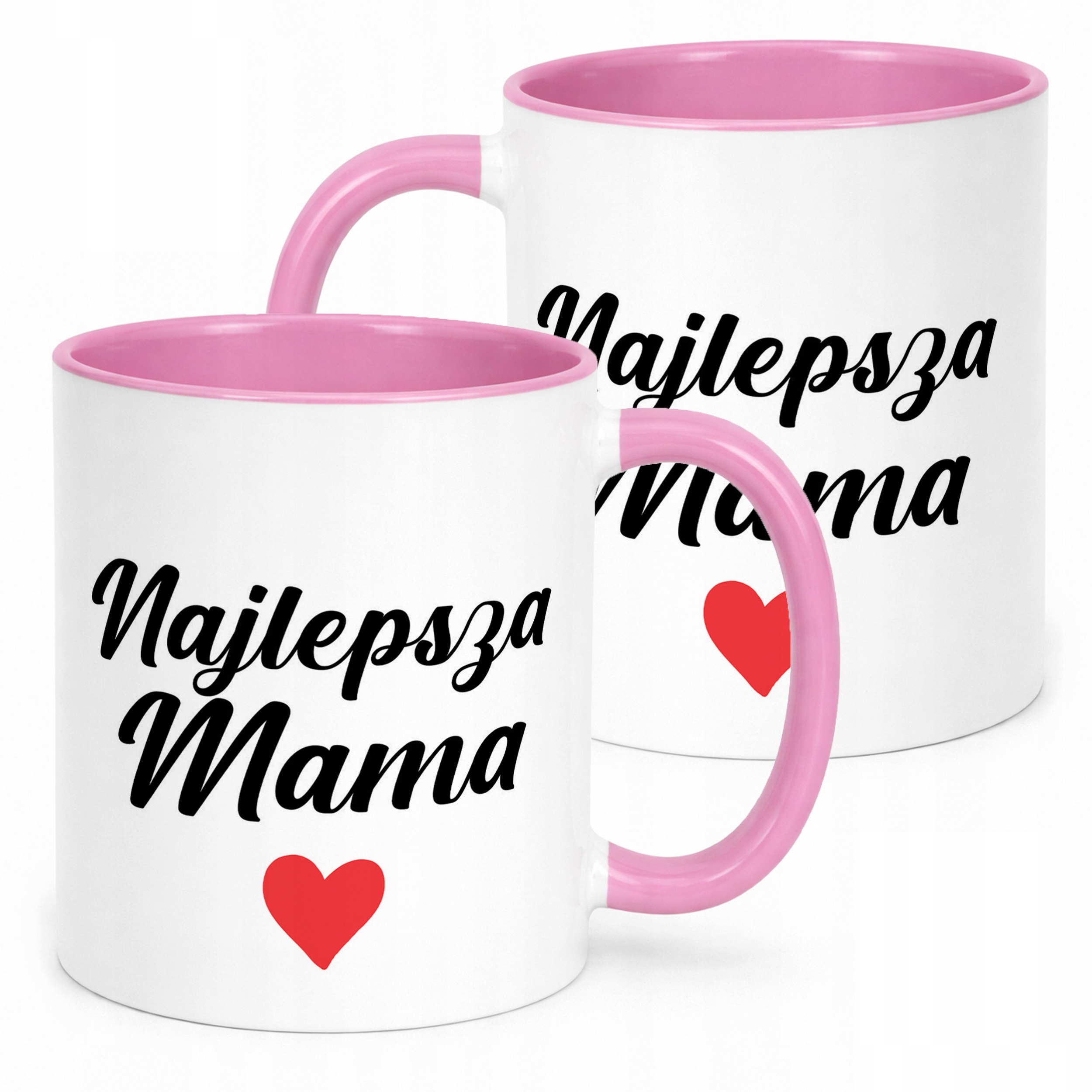 Kubek Różowy Dzień Matki Dla Mamy Prezent Najlepsza Mama