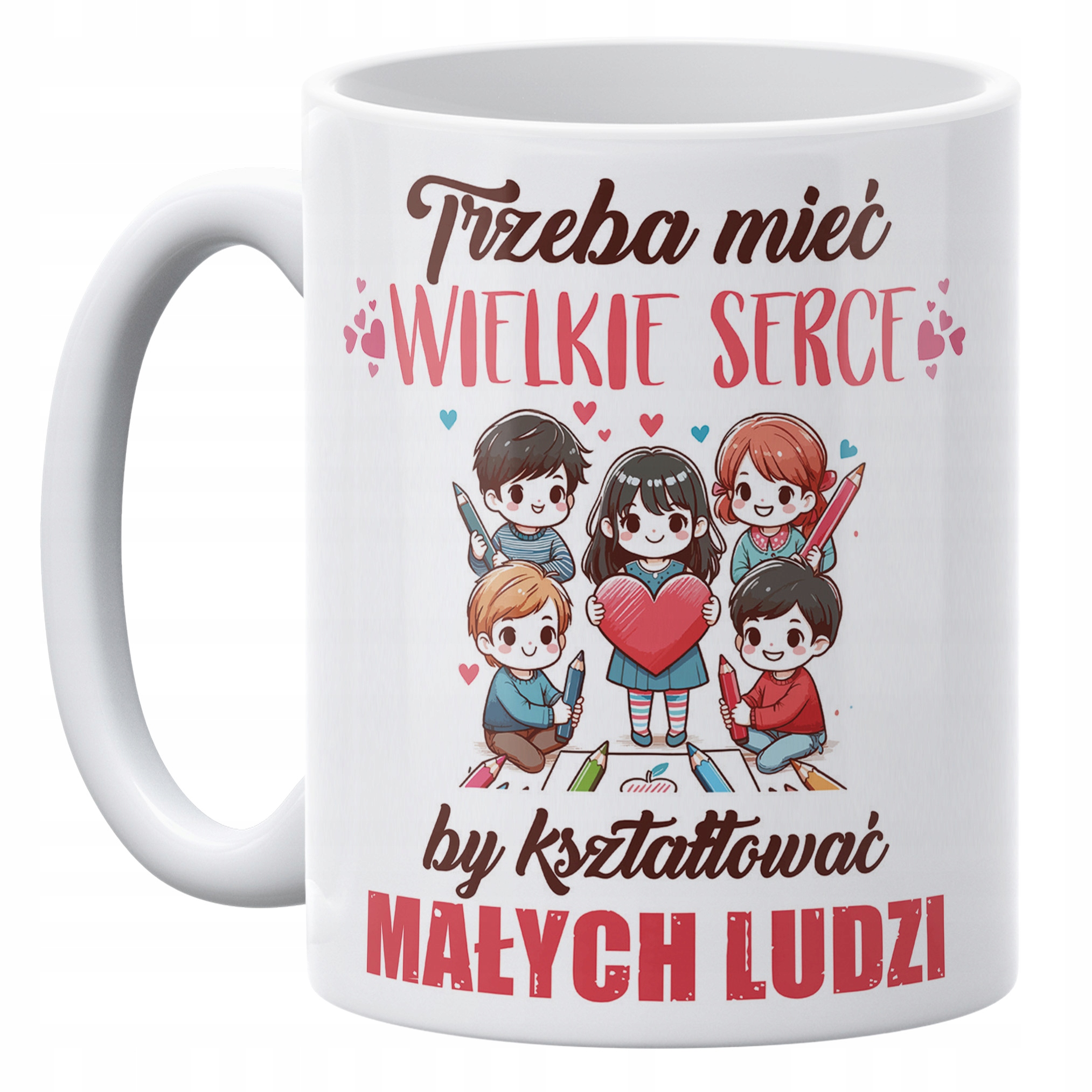 Zestaw kubek + torba z dnem Dla Nauczycielki Dzień Nauczyciela Prezent