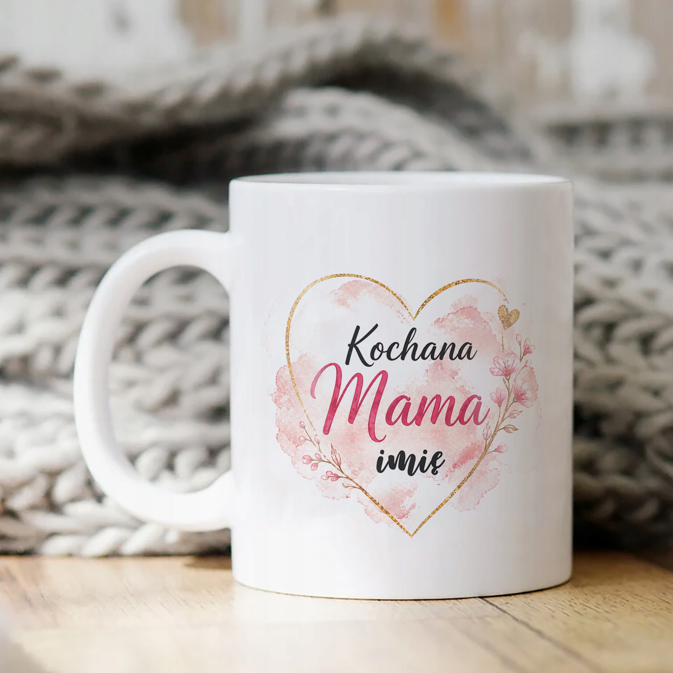 Kubek dla mamy prezent na Dzień Matki personalizowany dla mamy hit