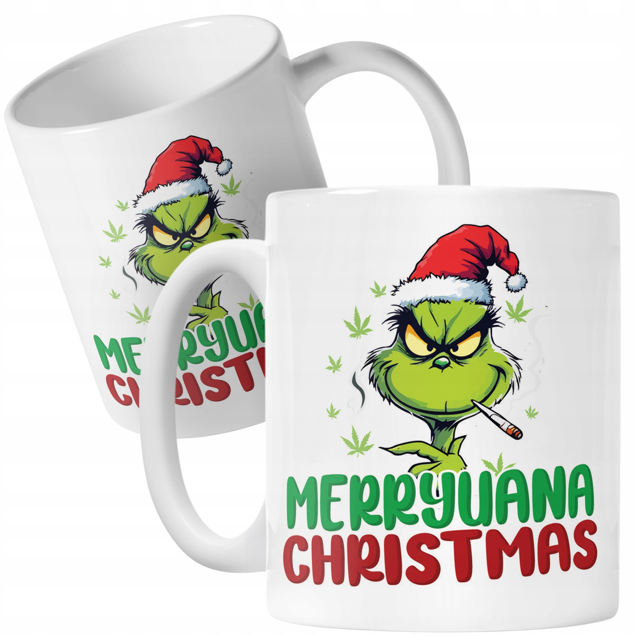 Kubek Ceramiczny Merryuana Christmas Boże Narodzenie Zabawny Prezent