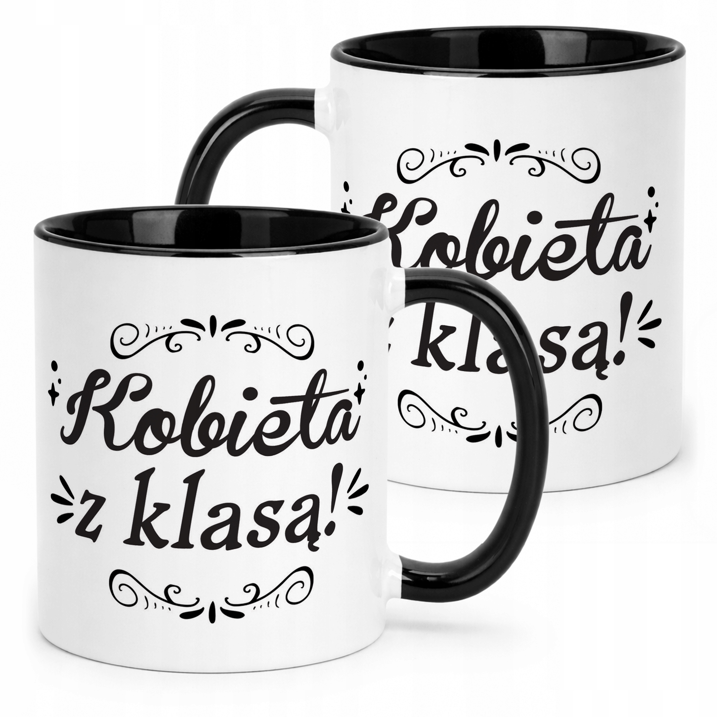 Kubek Czarny Dzień Kobiet Dla Kobiety Dziewczyny Prezent Upominek