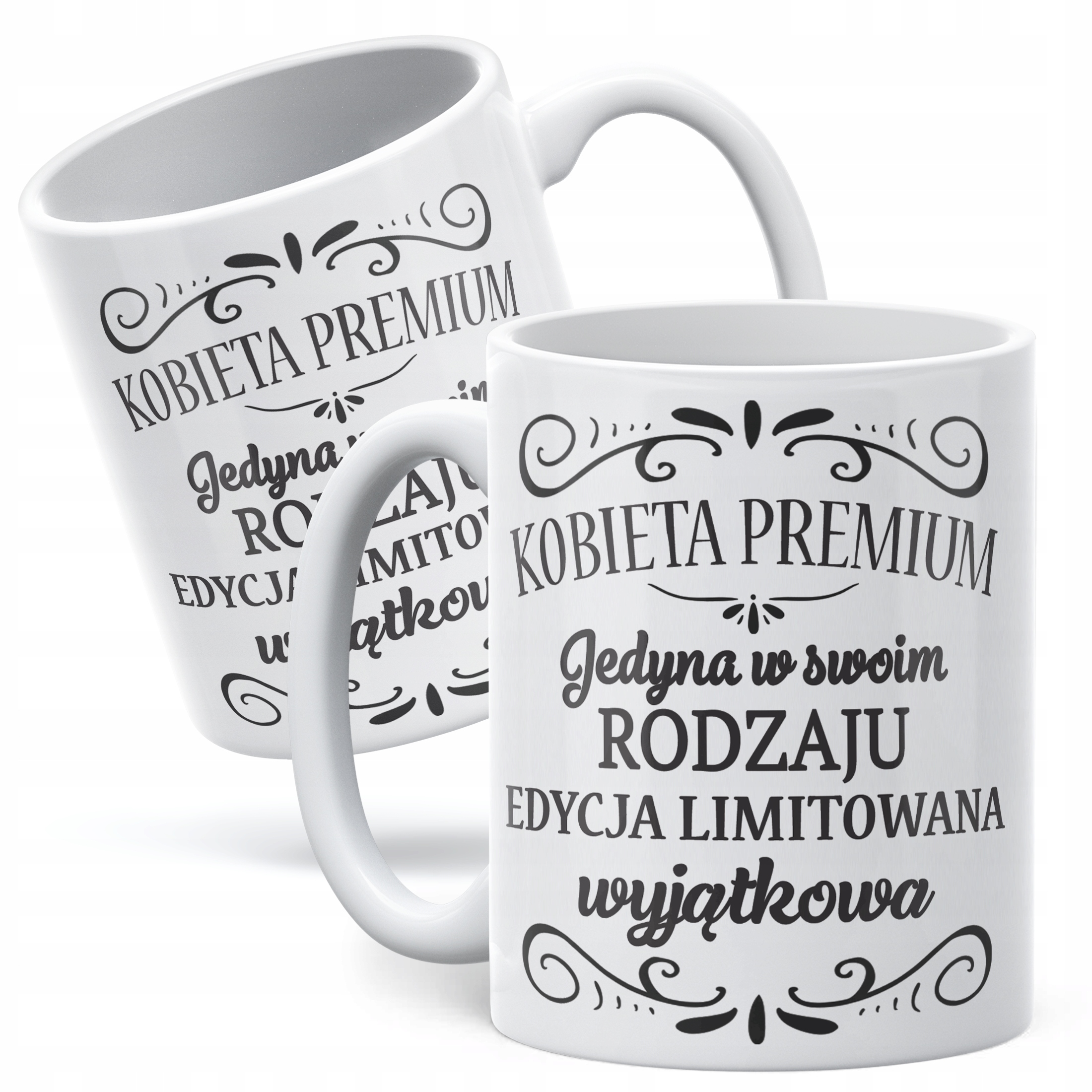 Kubek ceramiczny Dzień Kobiet Kobieta Premium Prezent Upominek Dla Kobiety