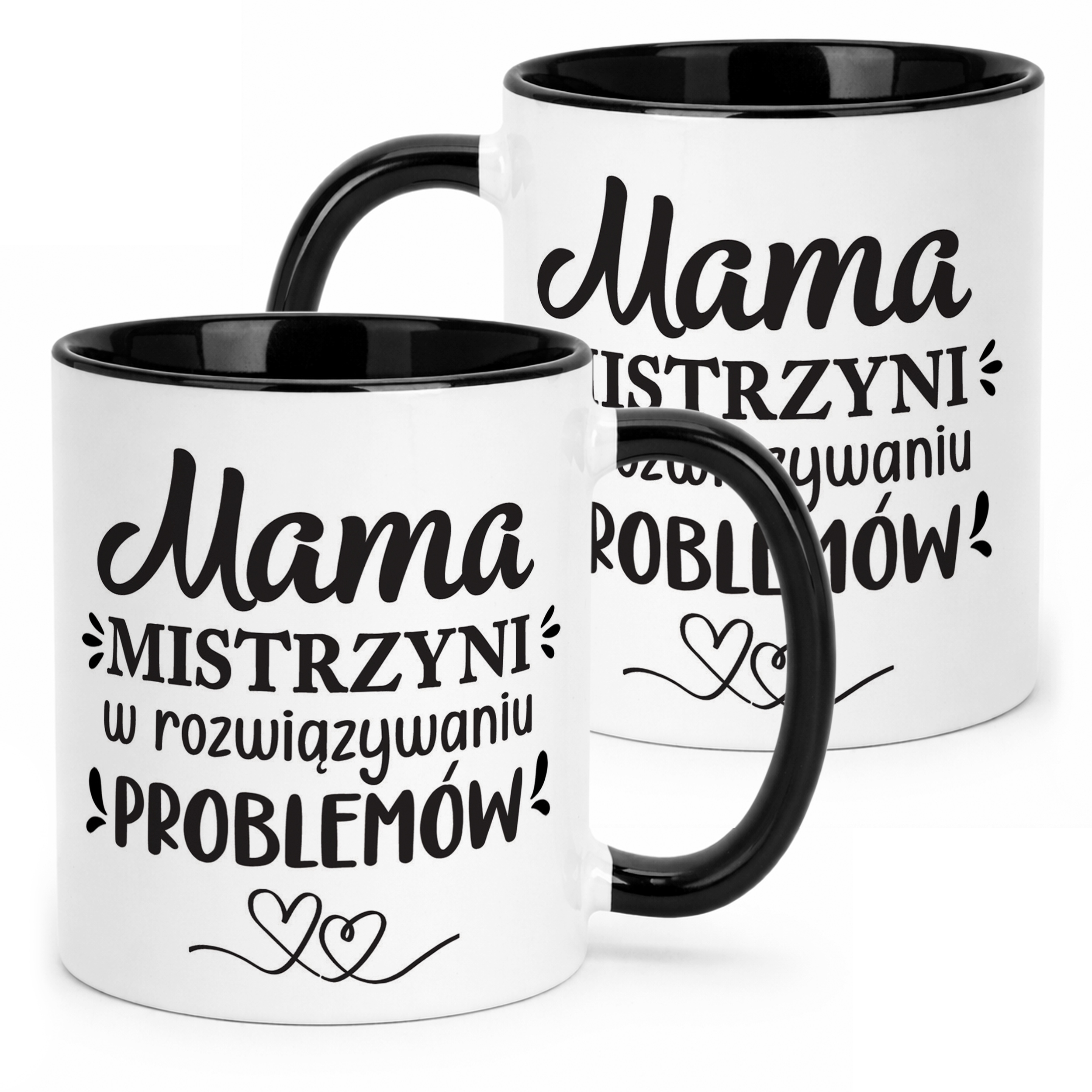 Kubek Czarny Dzień Matki Dla Mamy Prezent Upominek Mistrzyni Mama