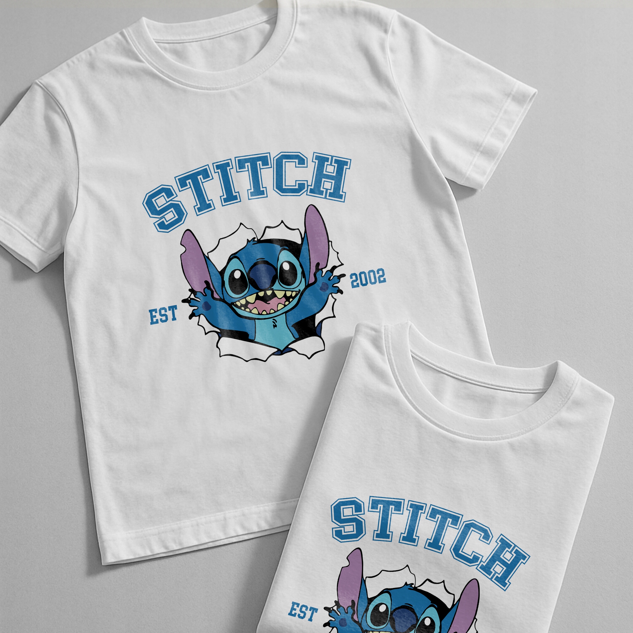 Koszulka biała dziecięca Stitch Lilo i Stich Dla Fanów