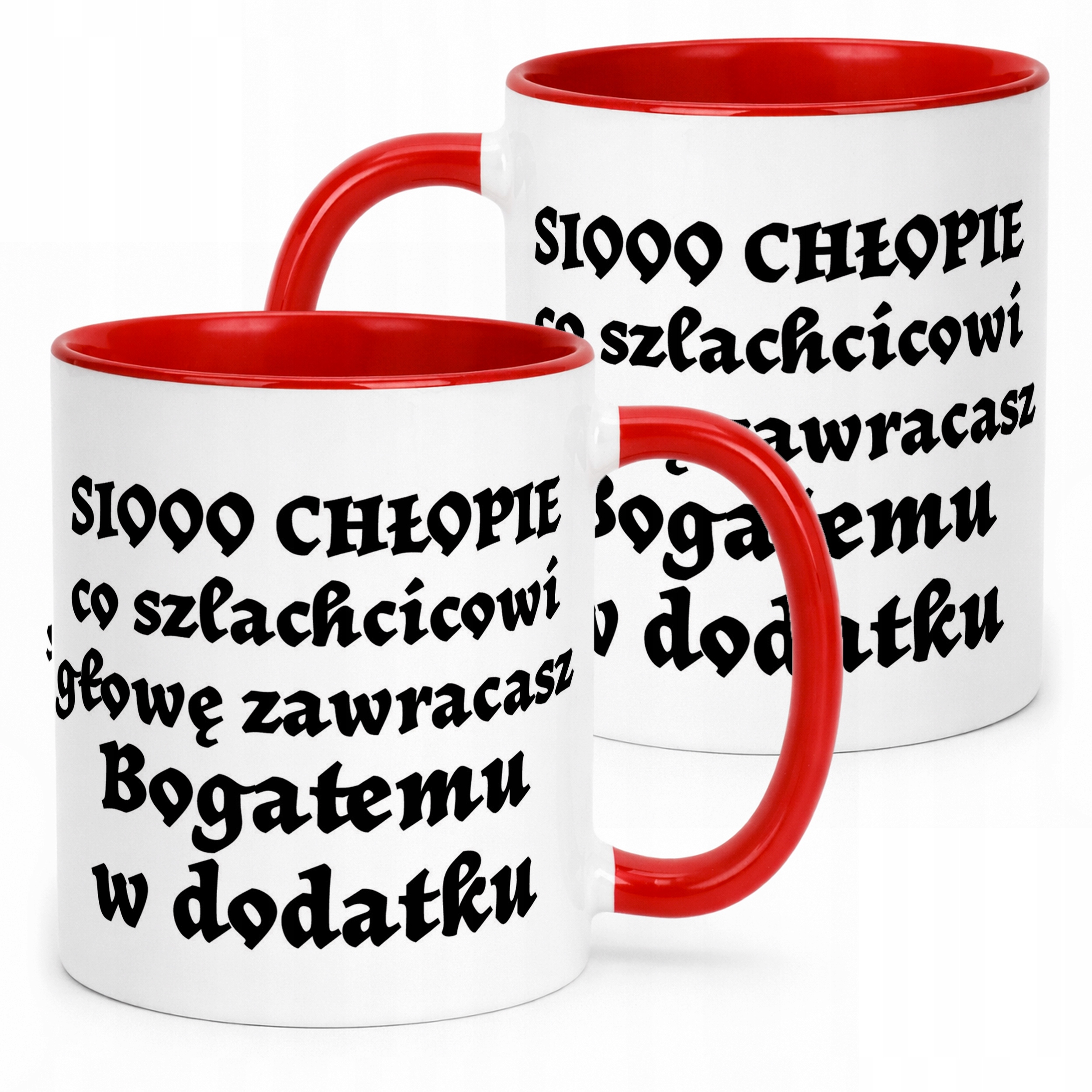 Kubek ceramiczny 1670 Sio Chłopie Dla Fanów Serialu Prezent
