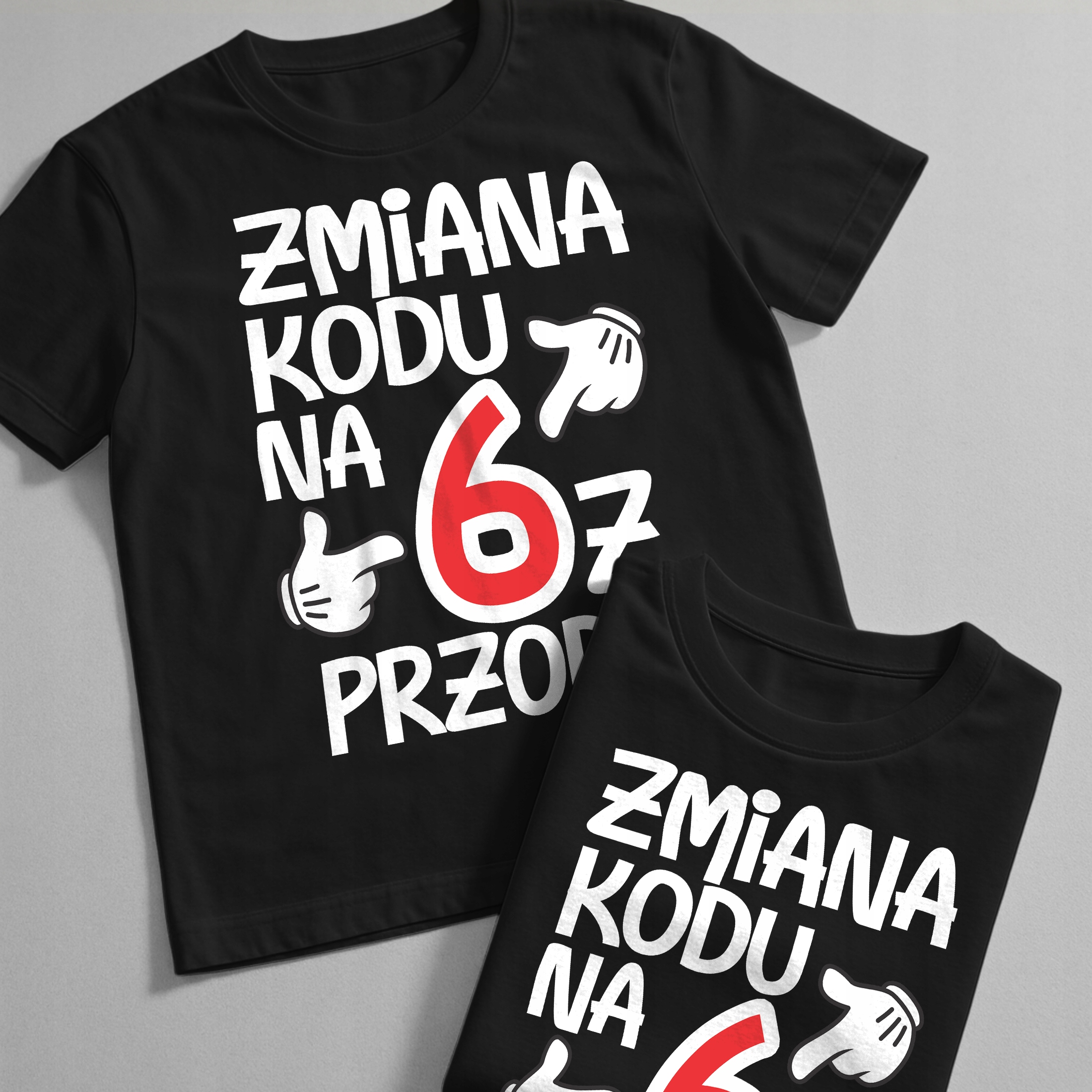 Koszulka czarna męska Zmiana Kodu 60 Urodziny Prezent
