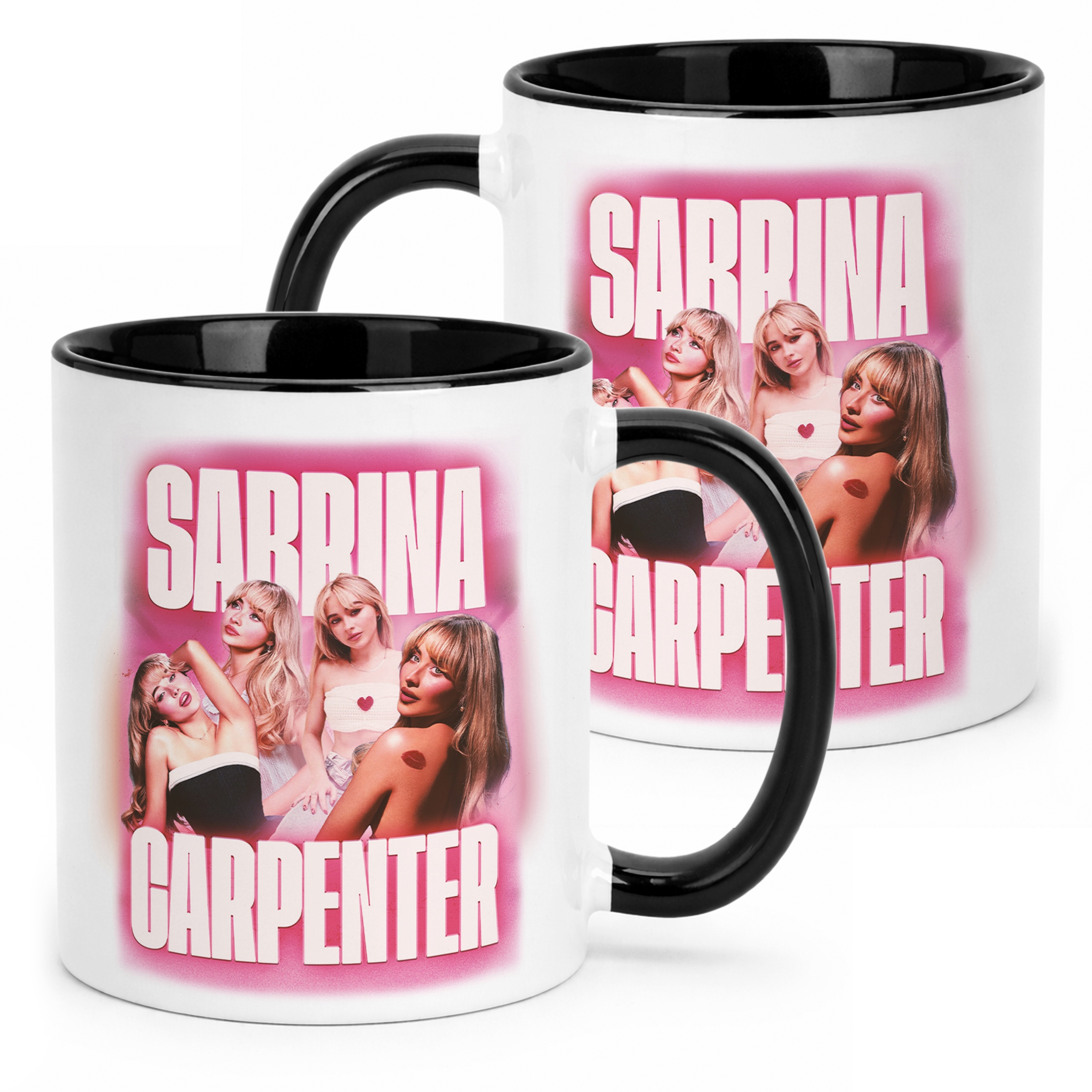 Kubek Czarny Sabrina Carpenter Dla Fanów Prezent Upominek