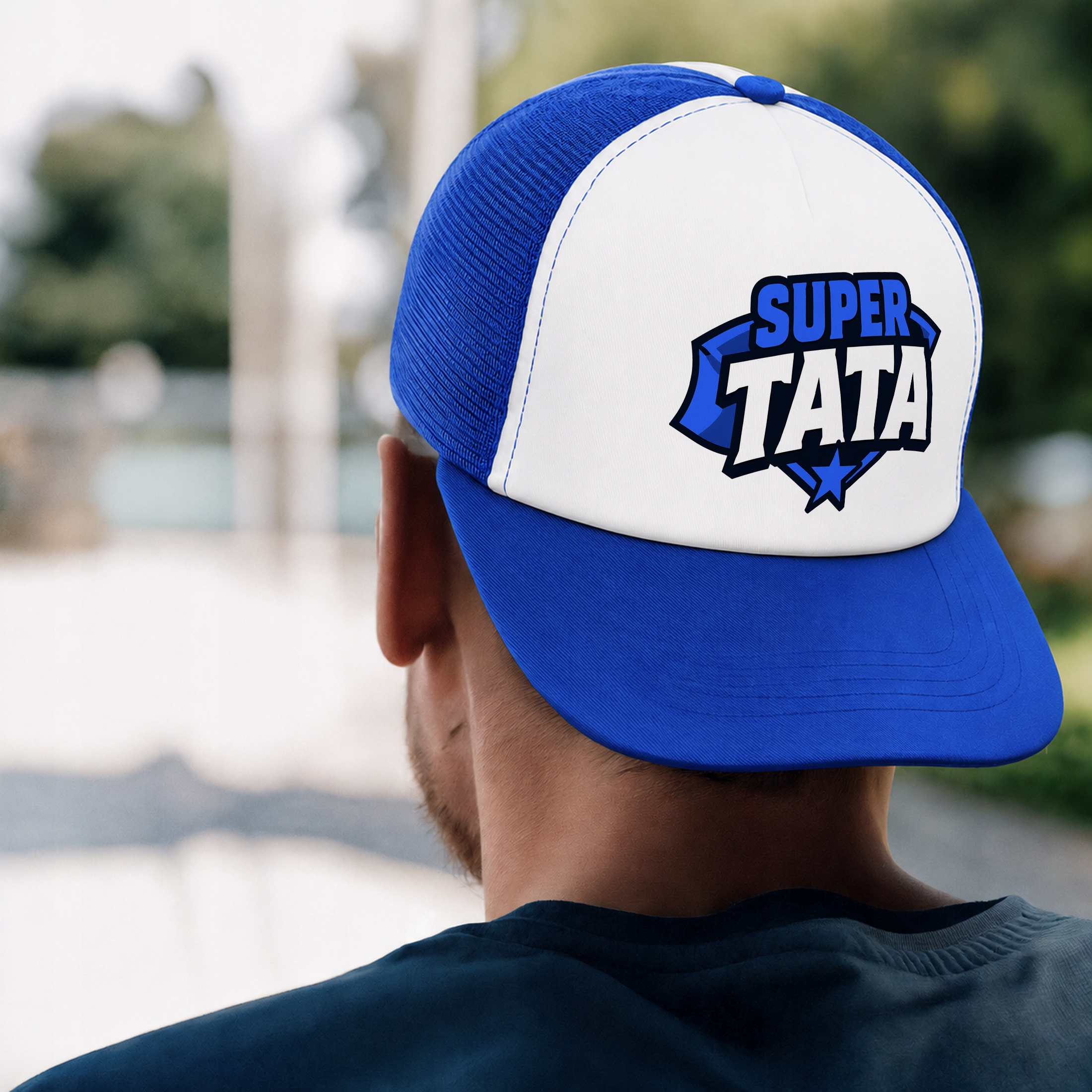 Czapka z daszkiem Trucker z nadrukiem na Dzień Ojca Prezent