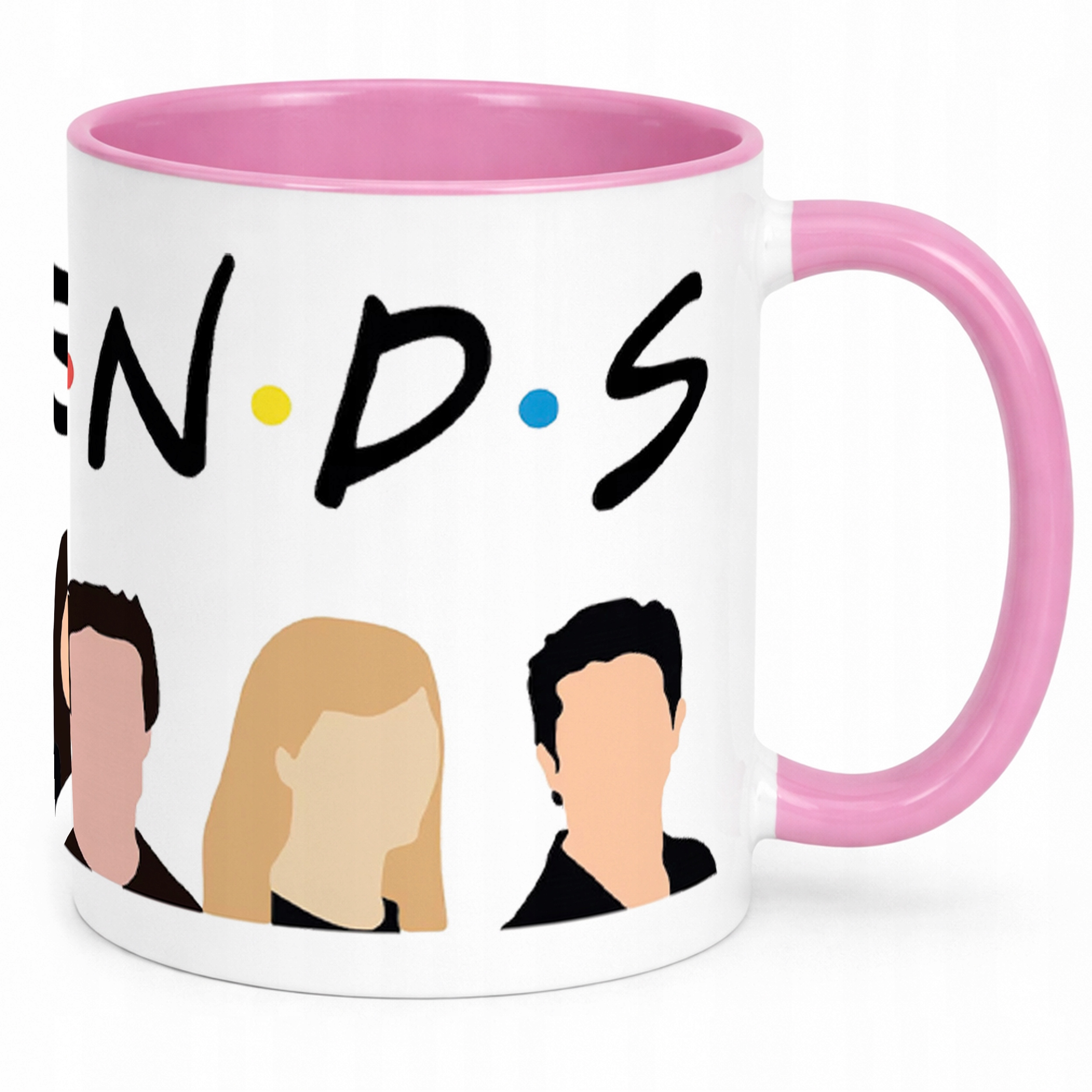 Kubek Różowy Friends Przyjaciele Dla Fanów Serialu Prezent Upominek