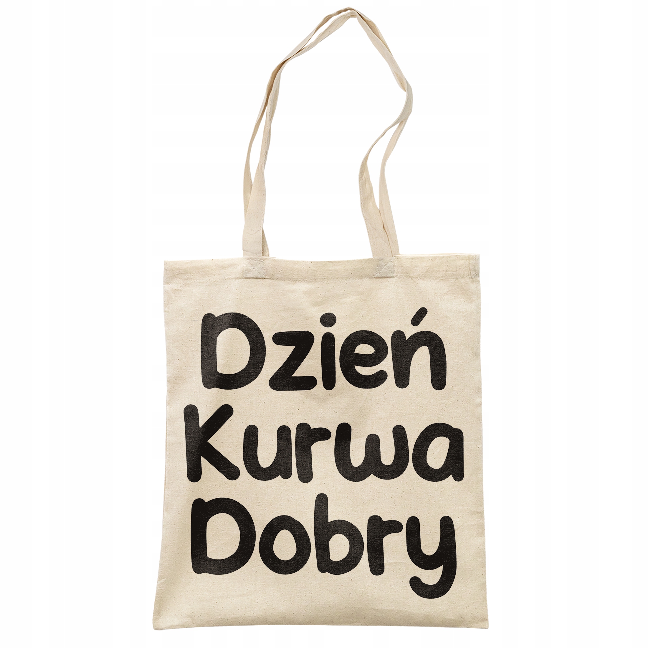 Torba bawełniana na zakupy Dzień Ku*wa Dobry Zabawny Prezent