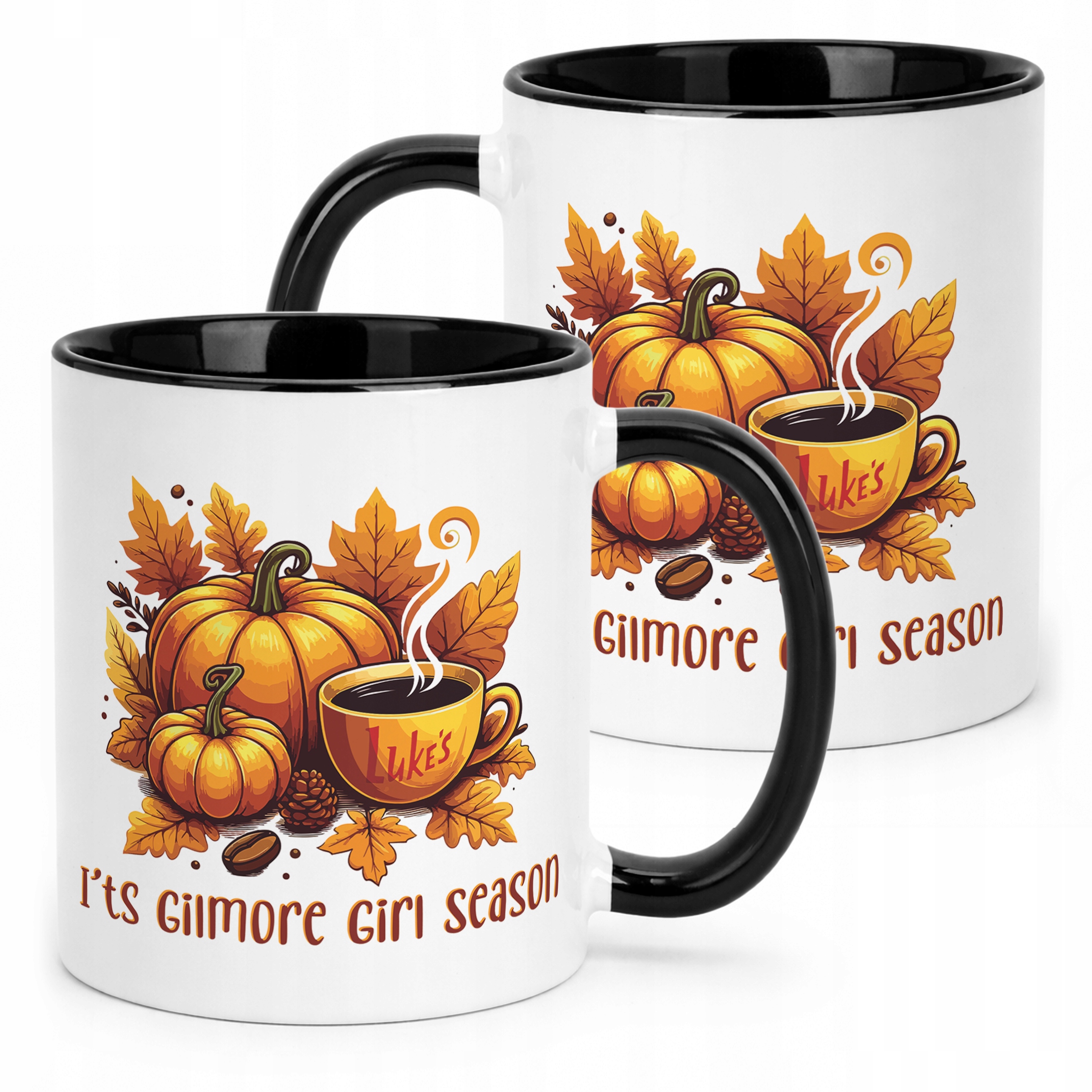 Kubek Czarny Gilmore Girls Dla Fanów Serialu Gilmore Season