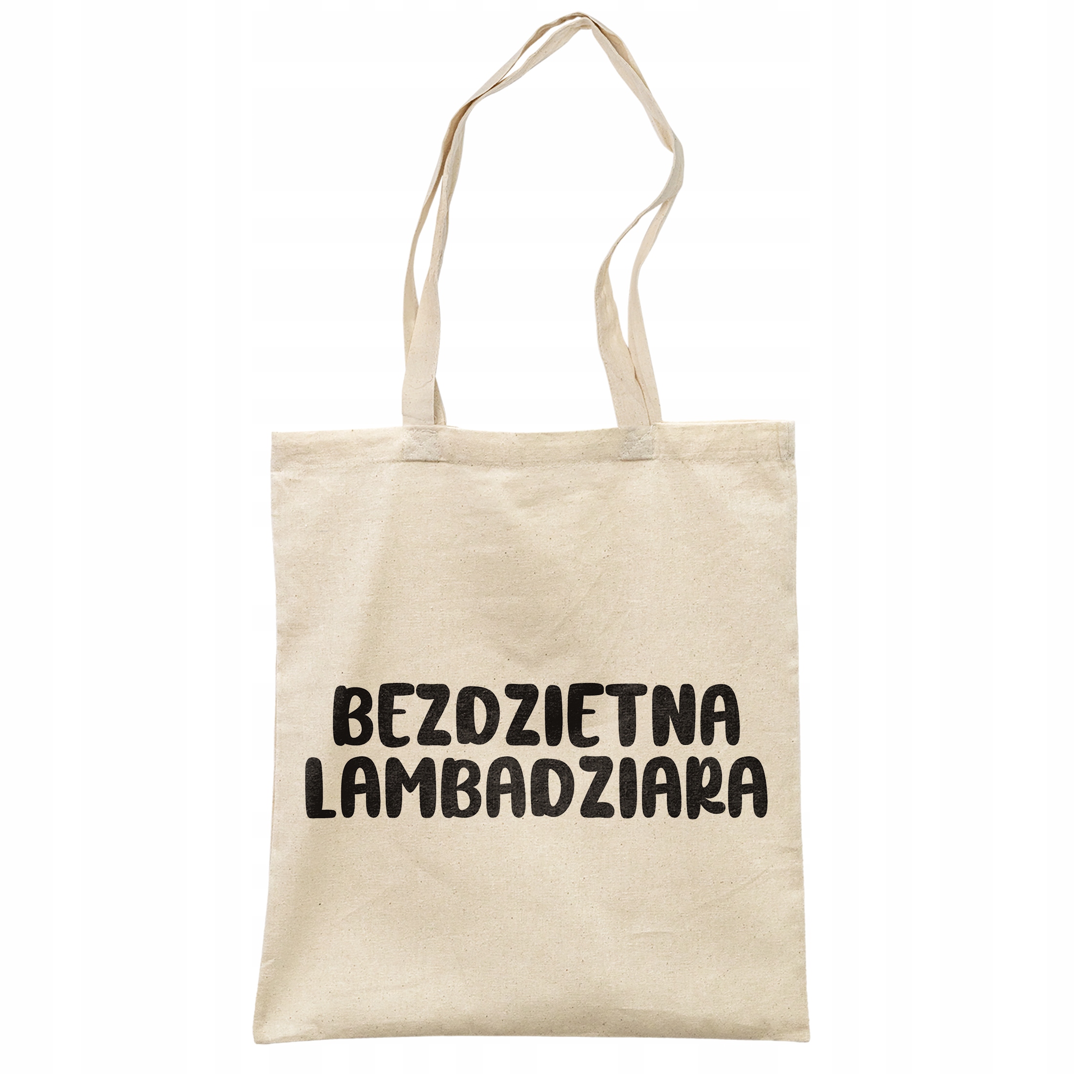 Torba bawełniana na zakupy Bezdzietna Lambadziara Zabawny Prezent
