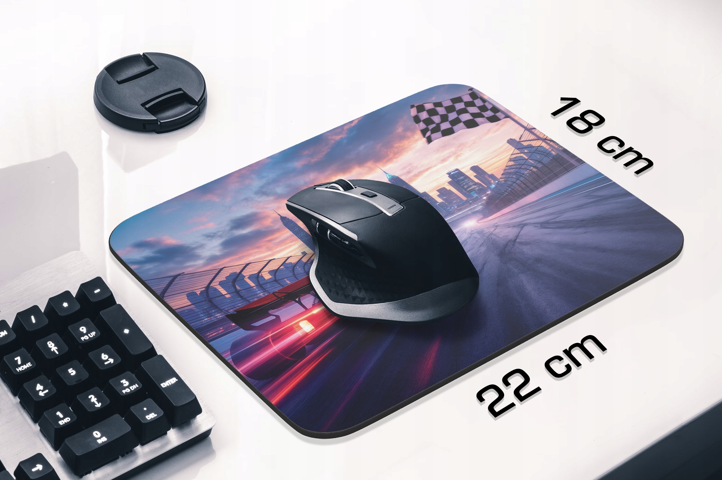 Podkładka pod mysz 22×18 cm Formuła 1 Bolid Motoryzacja Wyścig