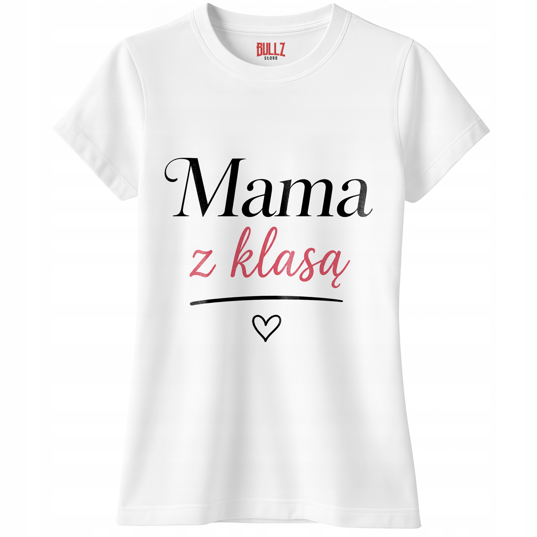 Koszulka biała damska Dzień Matki Dla Mamy Prezent Upominek r. S