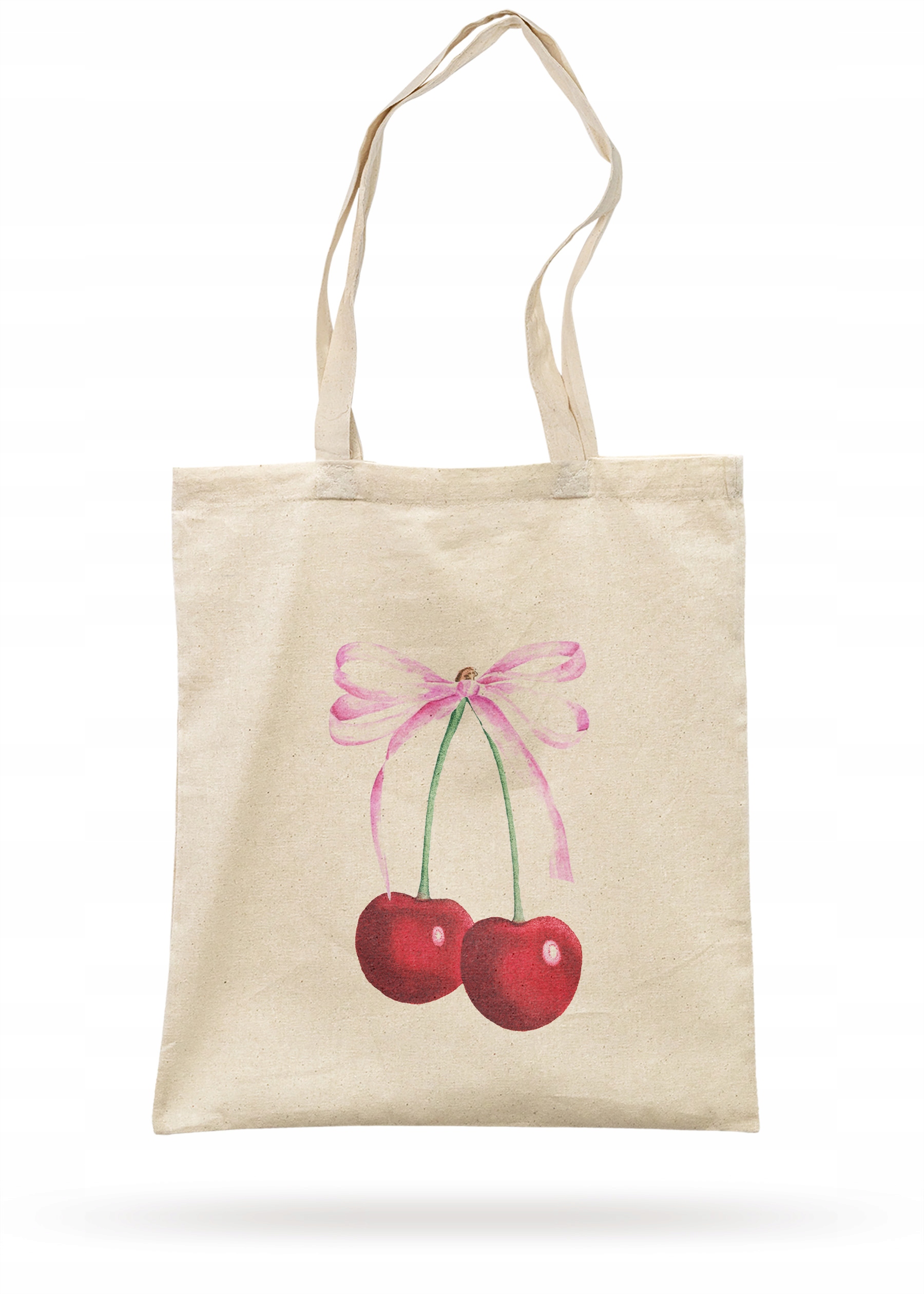Torba bawełniana z dnem I’M JUST A GIRL Cherry Viral Dla Dziewczyny