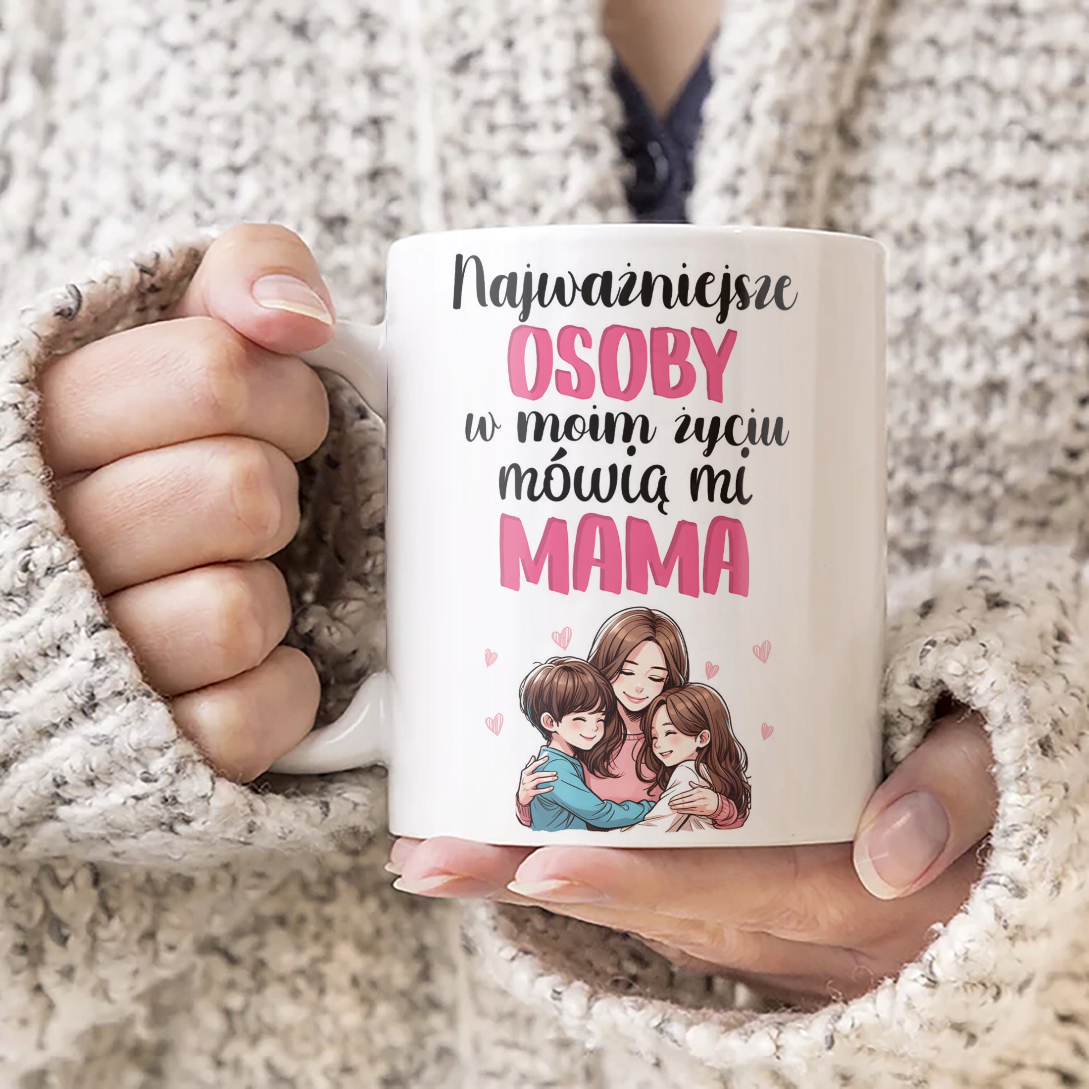 Zestaw Kubek + Torba Dzień Matki Dla Mamy Prezent Upominek