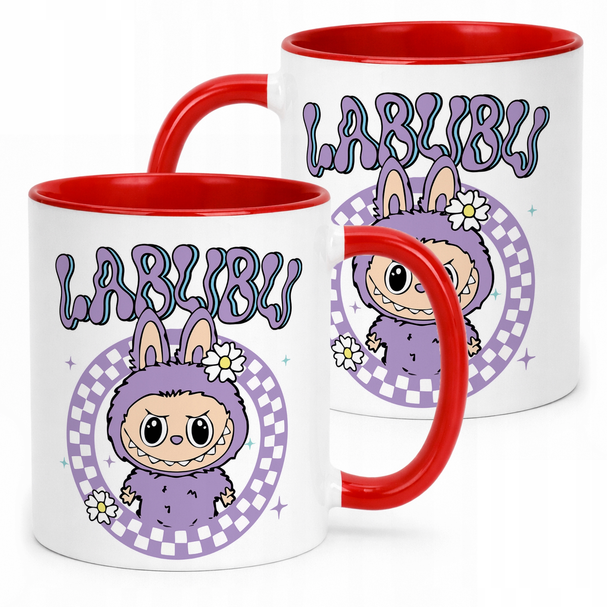 Kubek ceramiczny Labubu Dla Dzieci Prezent Urocze Potworki