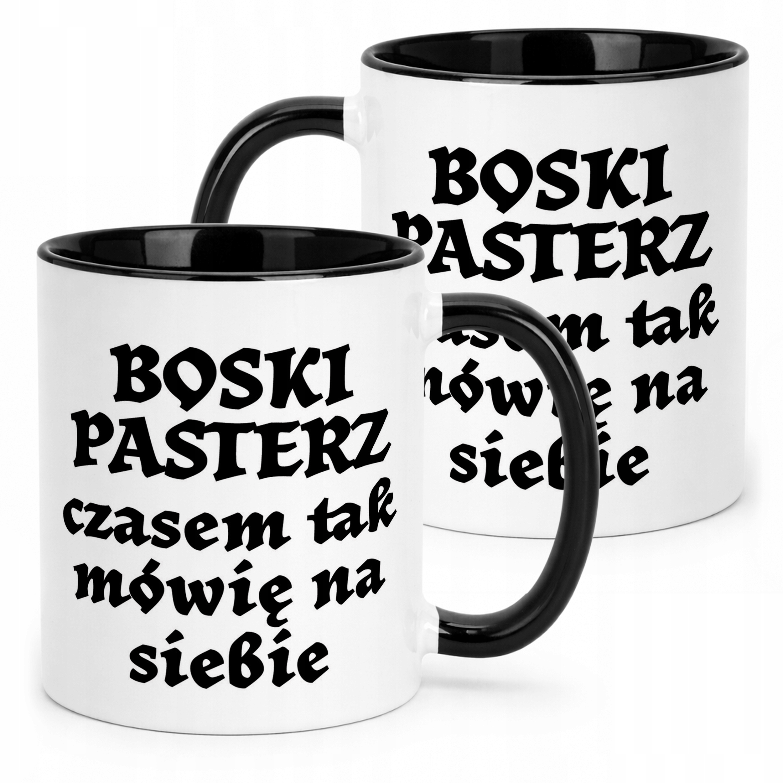 Kubek Czarny 1670 Boski Pasterz Dla Fanów Serialu Prezent