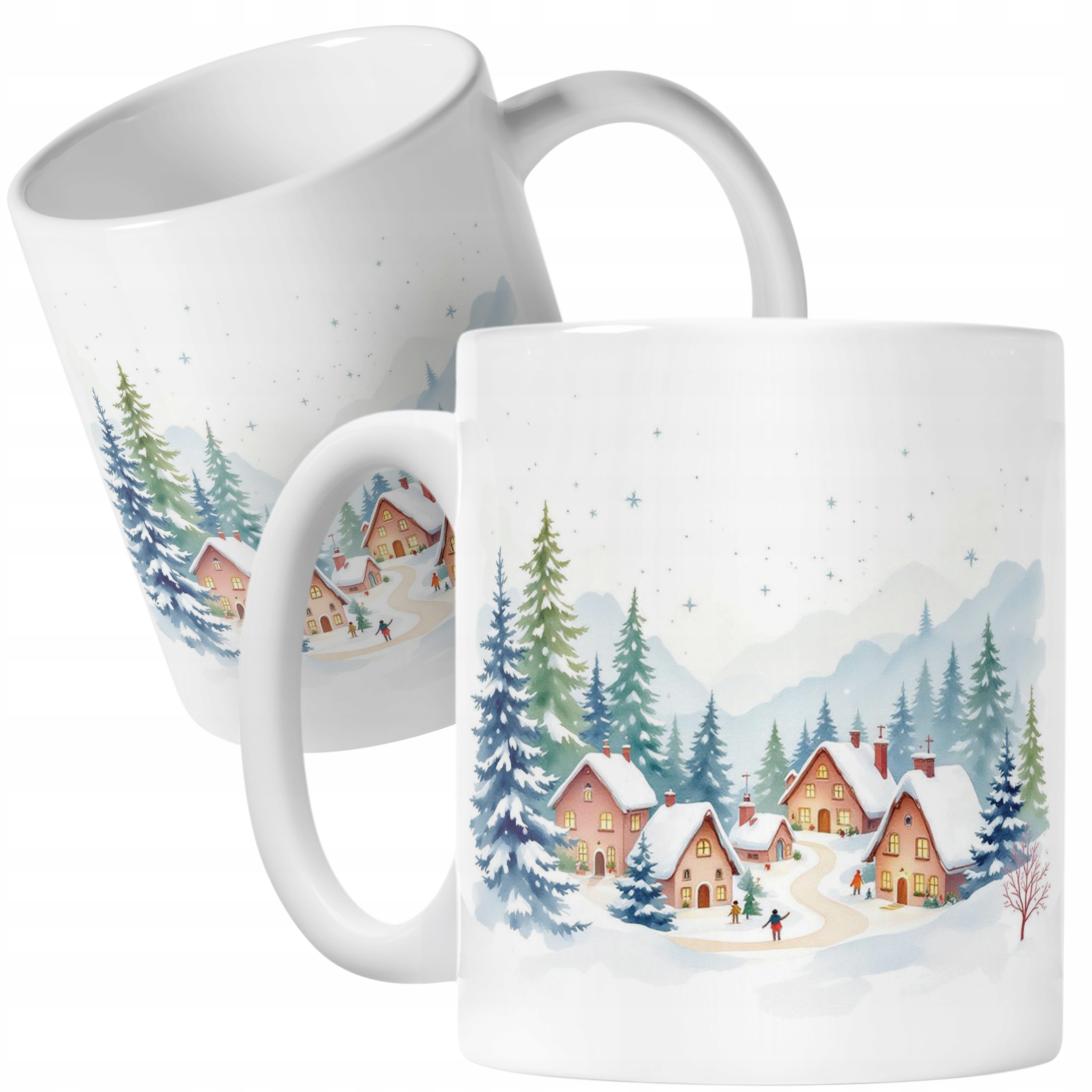 Kubek Ceramiczny Świąteczny Boże Narodzenie Mikołajki Prezent Upominek