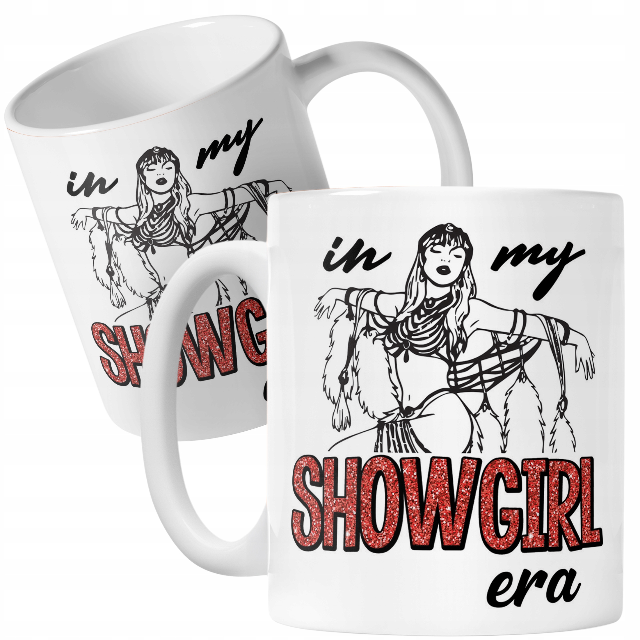 Kubek ceramiczny Taylor Swift The Life Of A Showgirl Dla Fanów Prezent