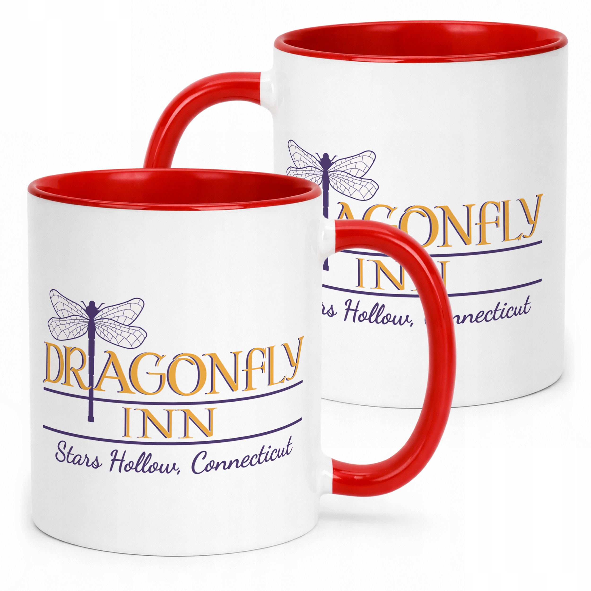 Kubek Czerwony Gilmore Girls Dla Fanów Serialu Dragonfly Inn