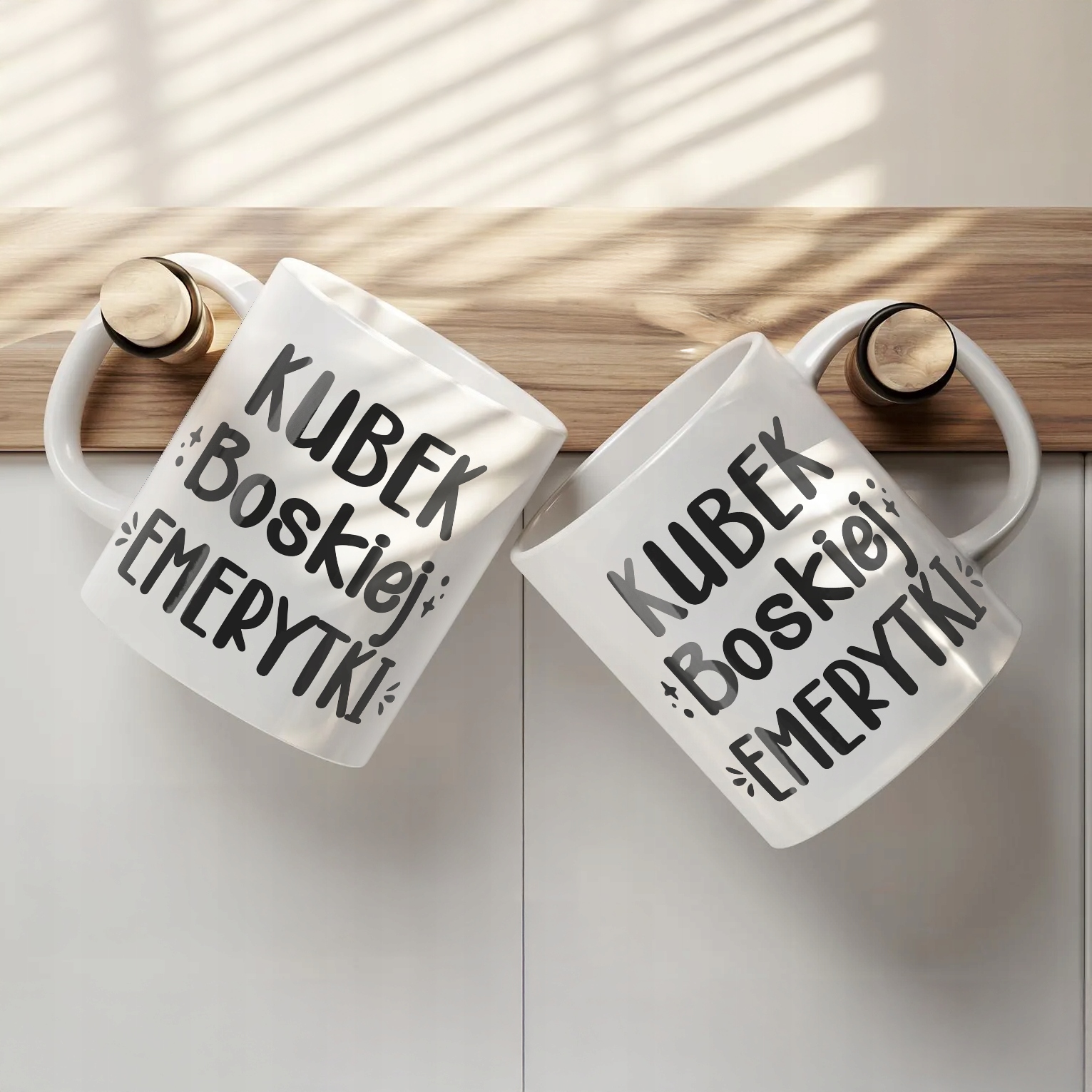 Kubek ceramiczny z okazji Emerytury Dla Emerytki Prezent Upominek