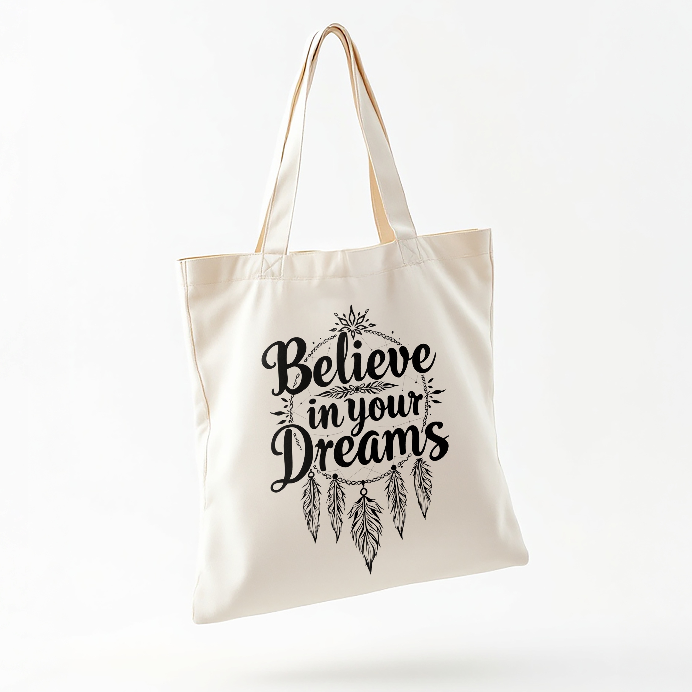 Torba bawełniana na zakupy Believe In Your Dreams Łapacz Snów Prezent