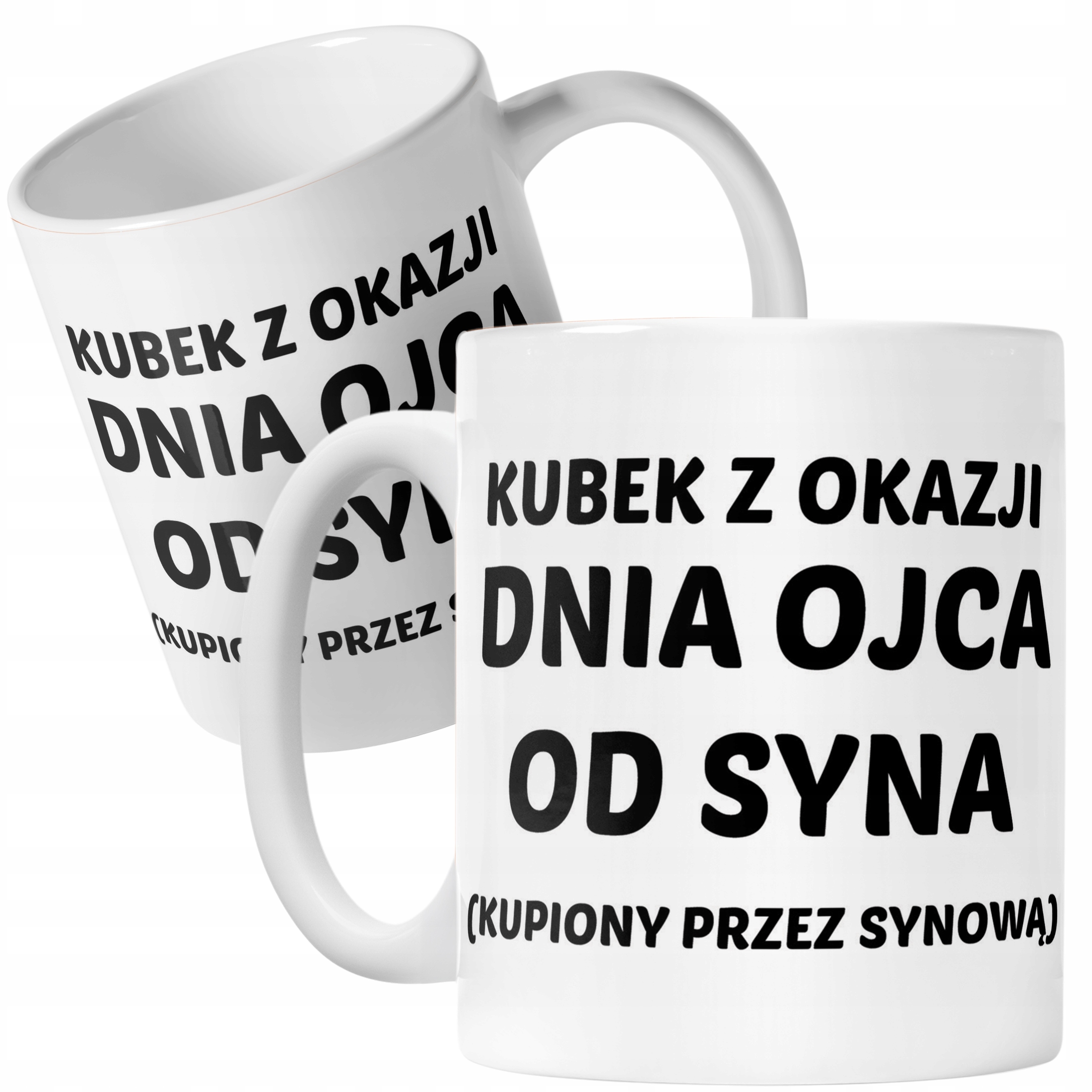 Kubek ceramiczny Dzień Ojca Dla Taty Od Syna Kupiony Przez Synową Prezent