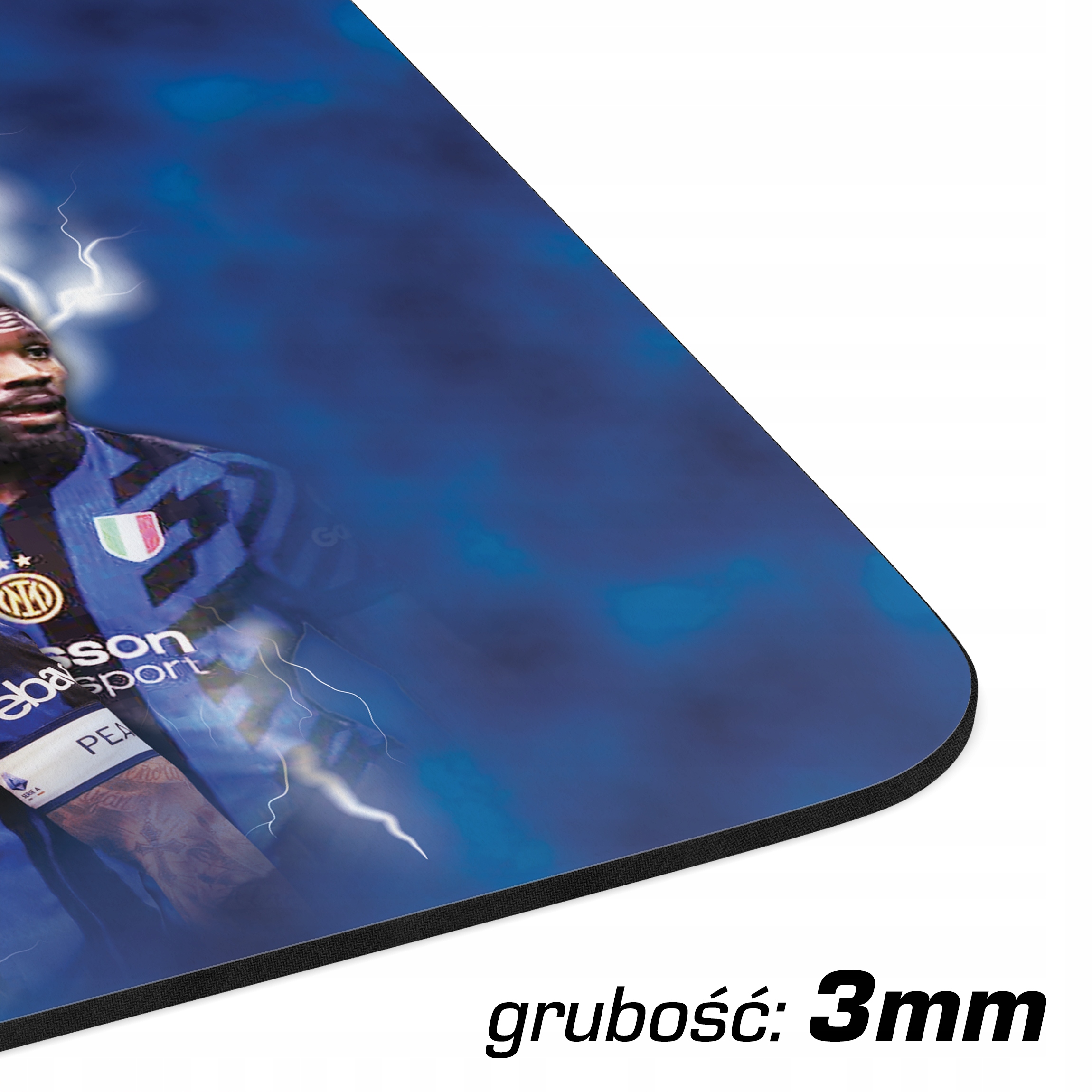 Podkładka pod mysz 22×18 cm Inter Mediolan Martínez Barella Thuram