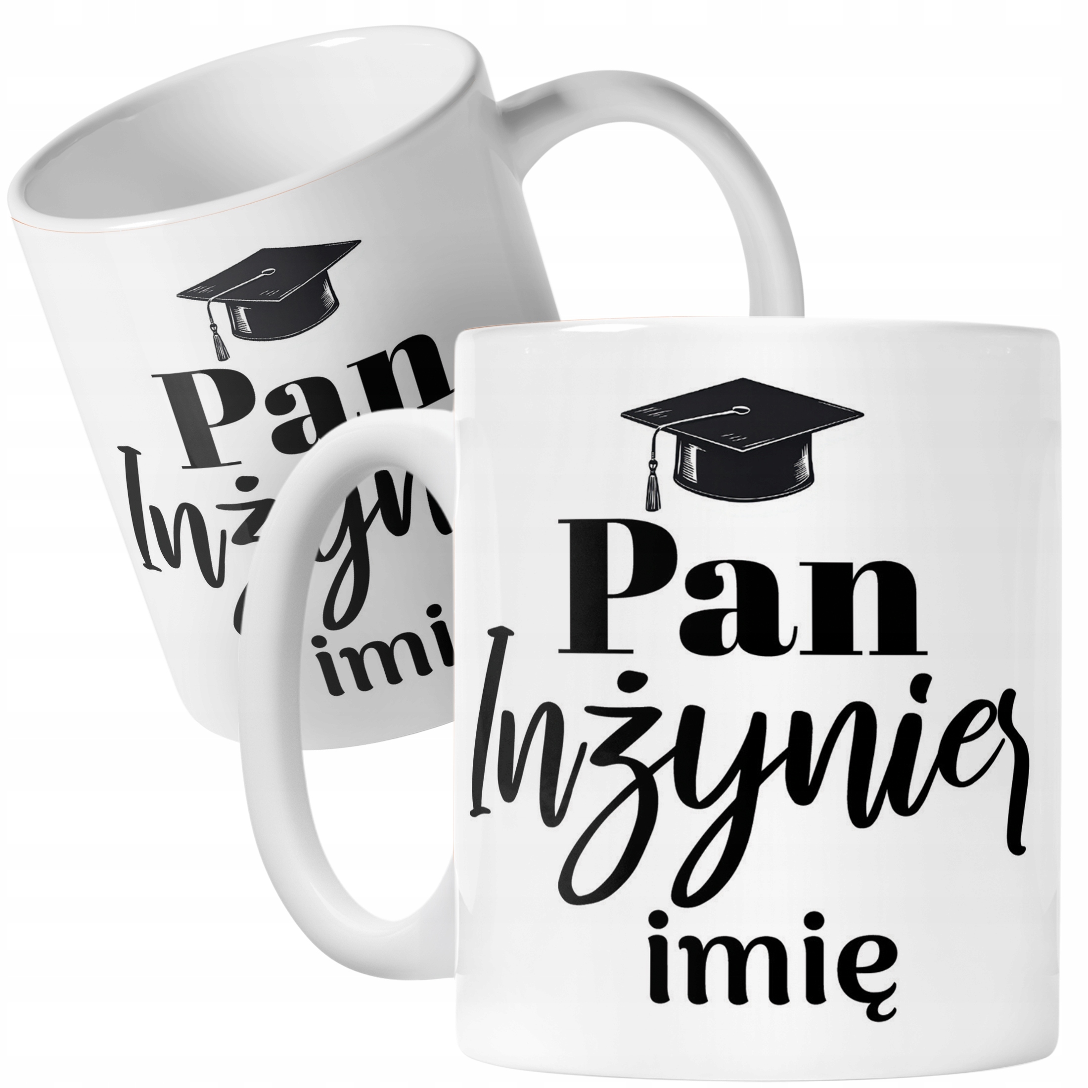 Kubek Ceramiczny Personalizowany Pan Inżynier Prezent Upominek