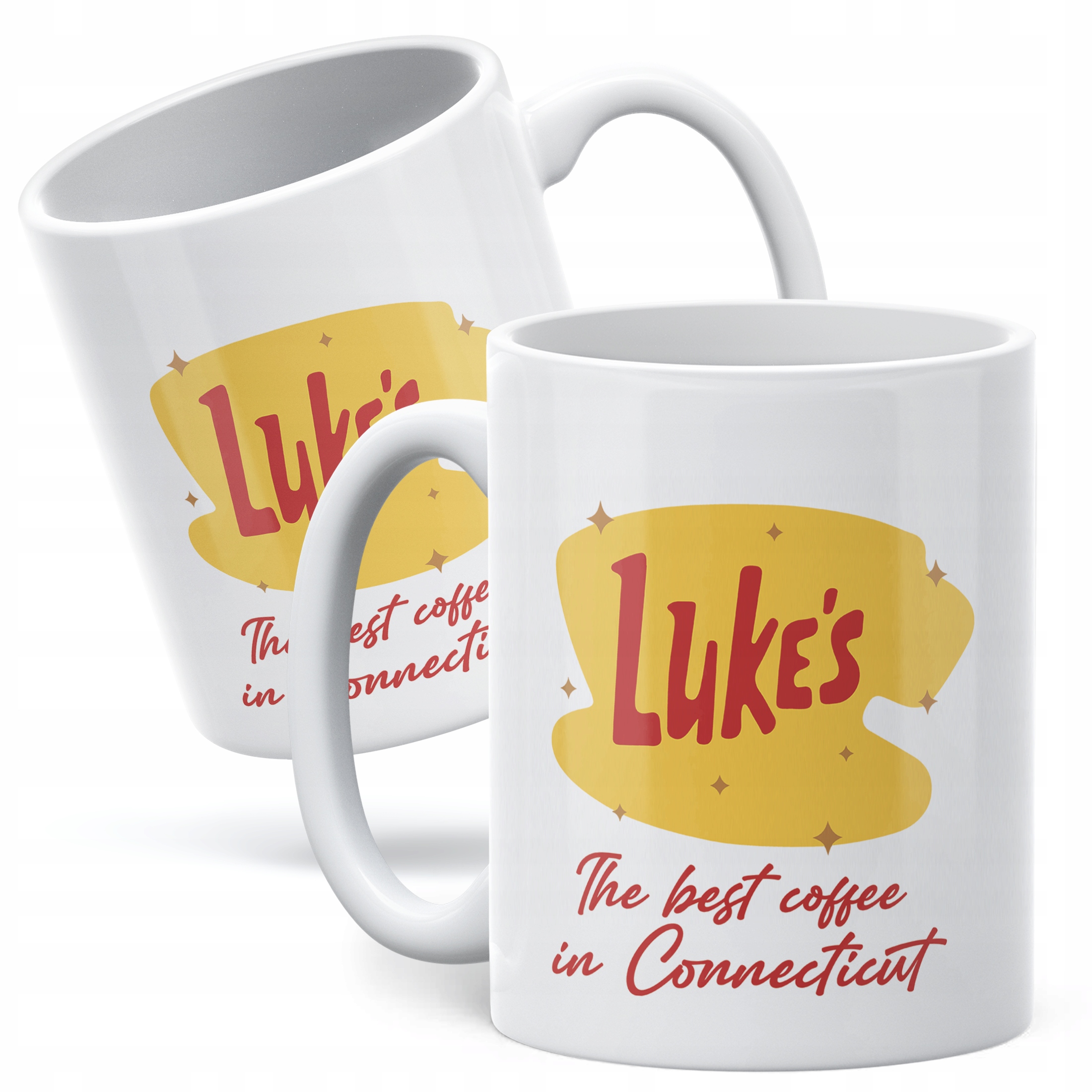 Kubek ceramiczny Gilmore Girls Dla Fanów Serialu Luke’s Coffee