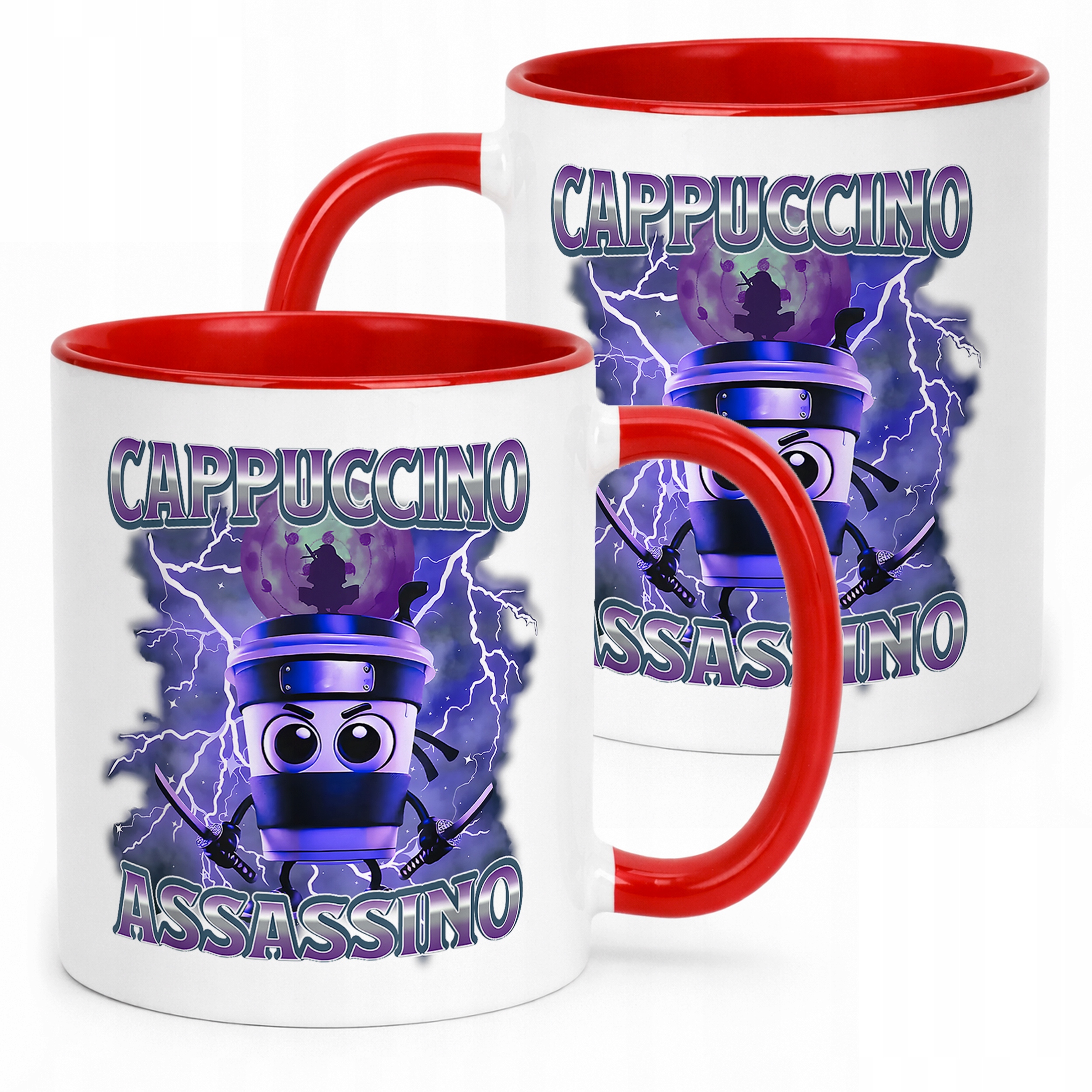 Kubek ceramiczny Cappuccino Assassino viral tiktok brainrot