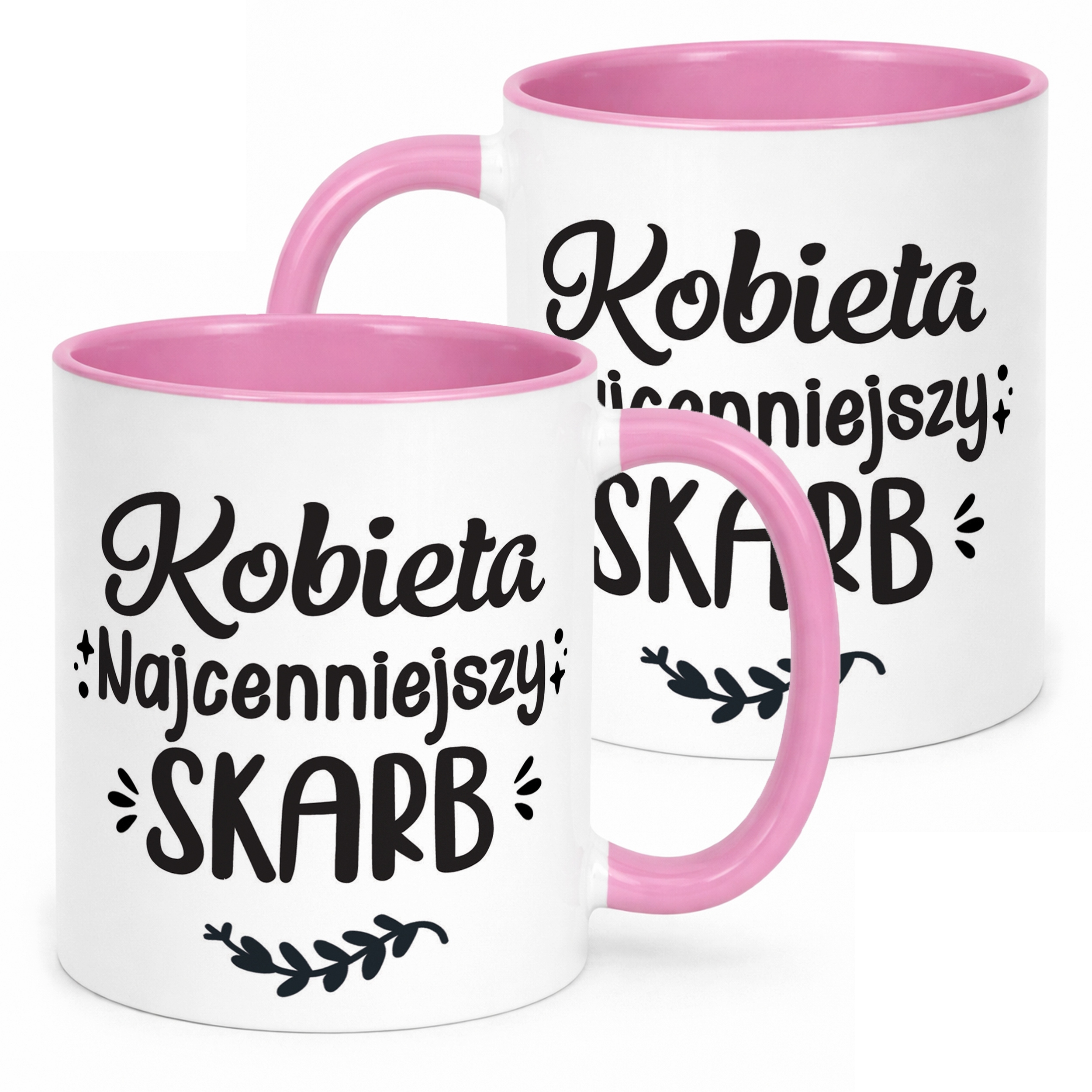 Kubek Różowy Dzień Kobiet Dla Kobiety Dziewczyny Prezent Upominek