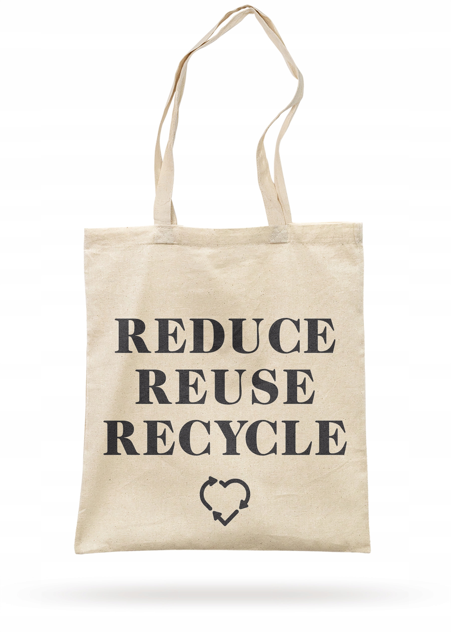 Torba bawełniana materiałowa na zakupy EKO Ekologia Recykling Środowisko