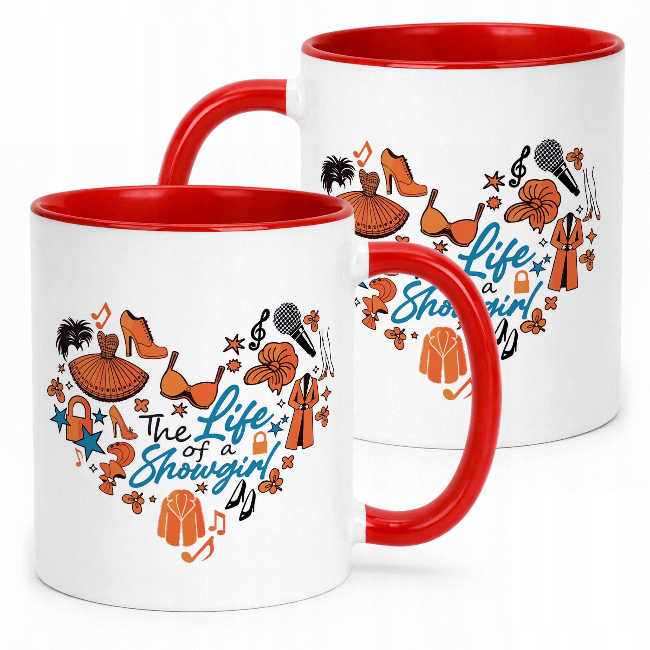 Kubek ceramiczny Taylor Swift The Life Of A Showgirl Dla Fanów Prezent
