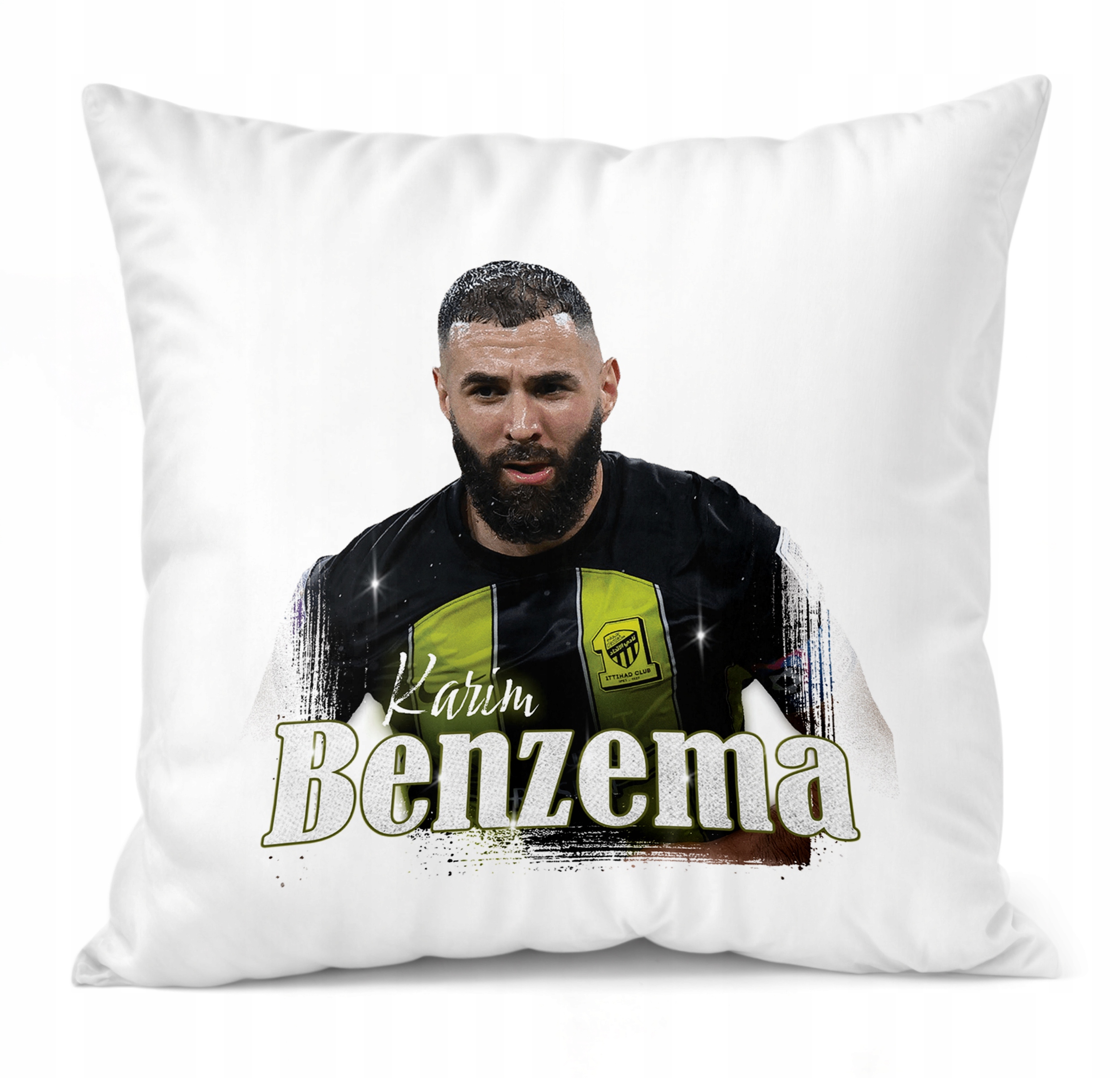 Zestaw Kubek + Poduszka Karim Benzema dla kibiców Al-Ittihad