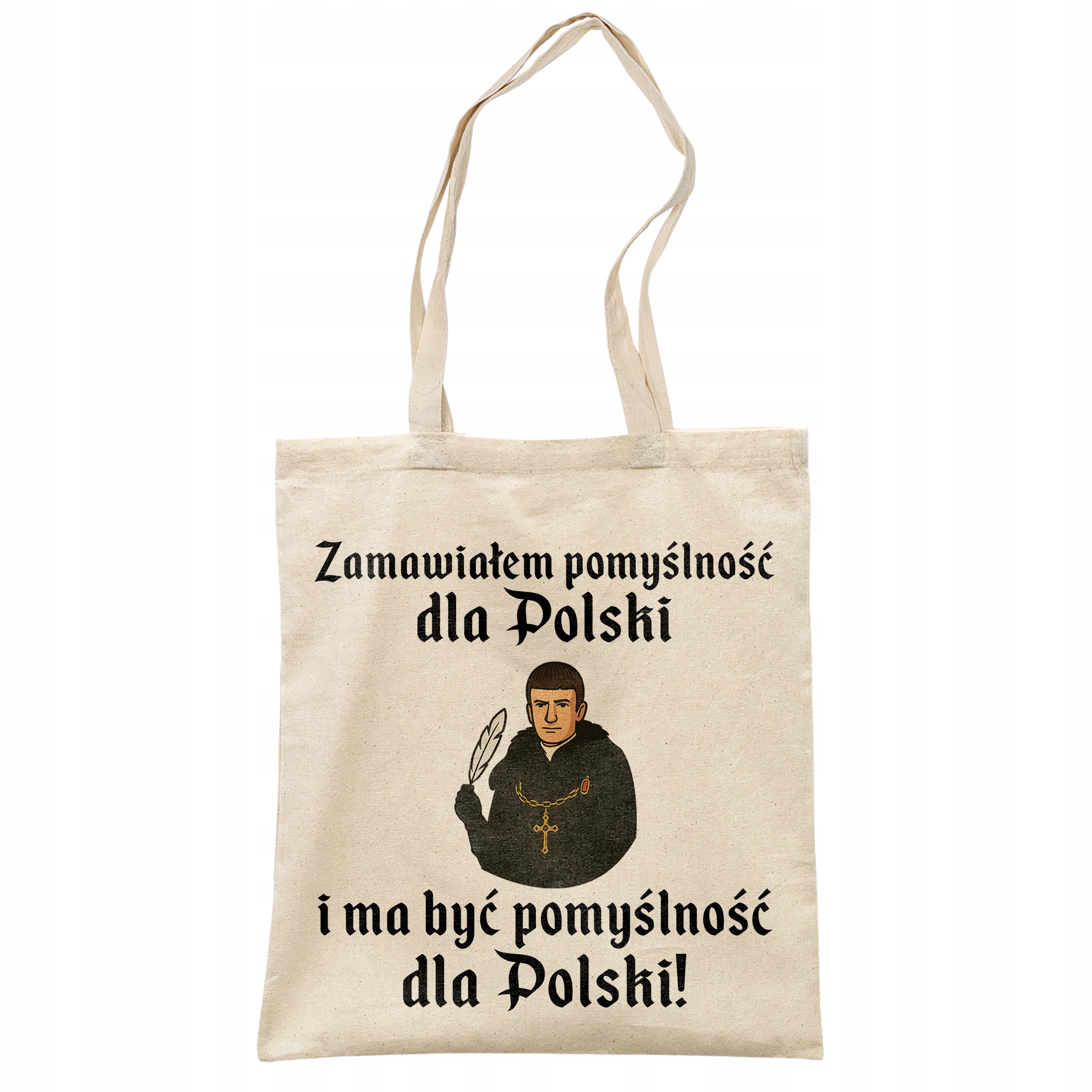 Torba bawełniana na zakupy 1670 Zamawiałem Pomyślność Dla Polski